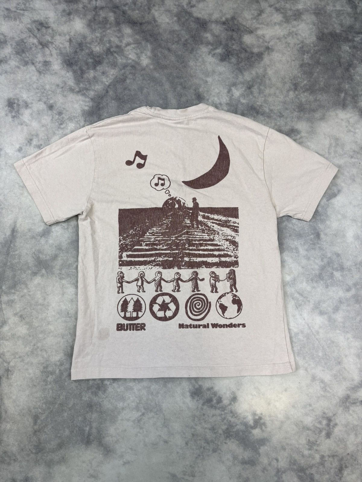 Vintage Butter skateboard graphic t shirt art sk8 y2k USA tee Size US M / EU 48-50 / 2 - 1 Thumbnail