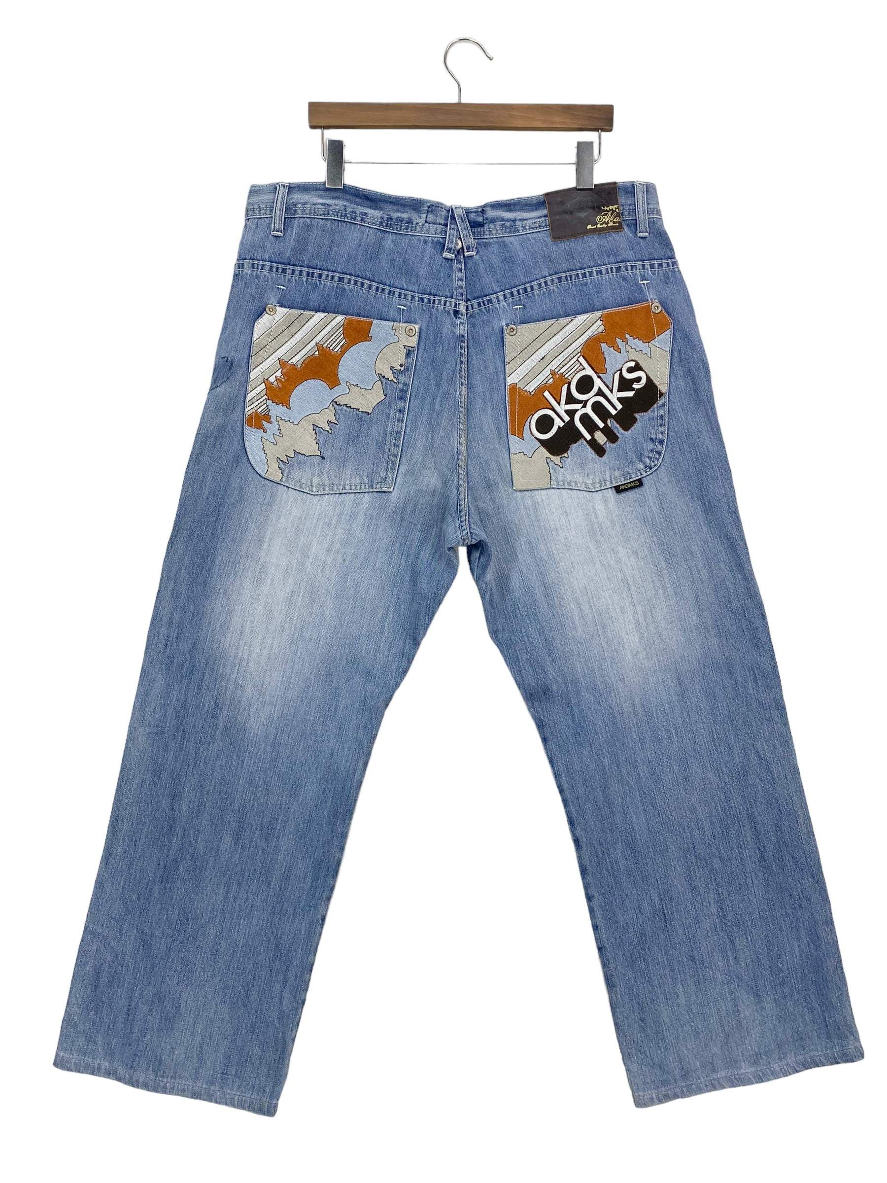Akademiks Akademiks Denim Jeans Hip Hop Baggy Skateboards Jeans Size US 38 / EU 54 - 4 Thumbnail