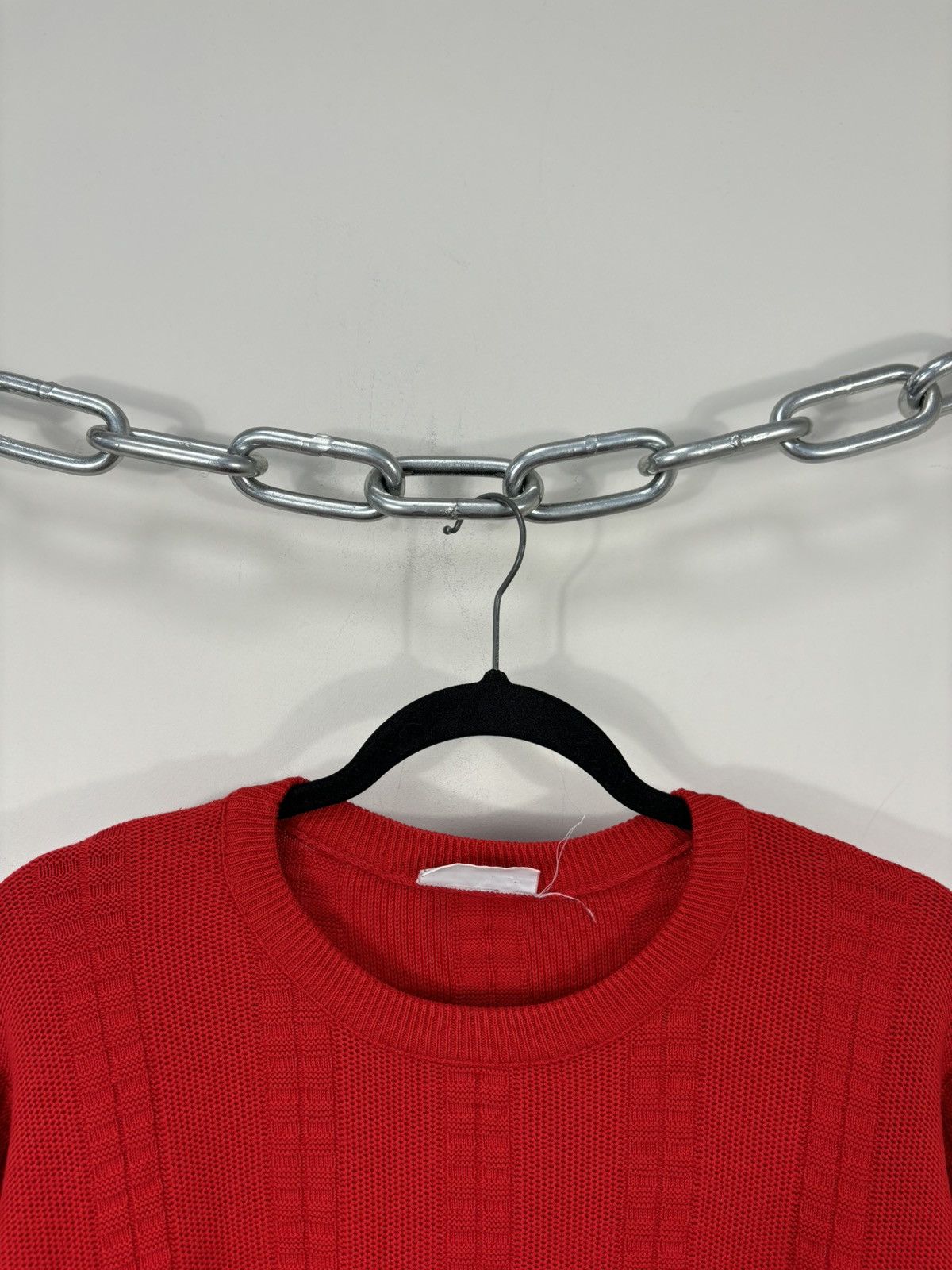 Lacoste Vintage Chemise Lacoste Men’s Red Cotton Knit Sweater Size US XL / EU 56 / 4 - 4 Thumbnail