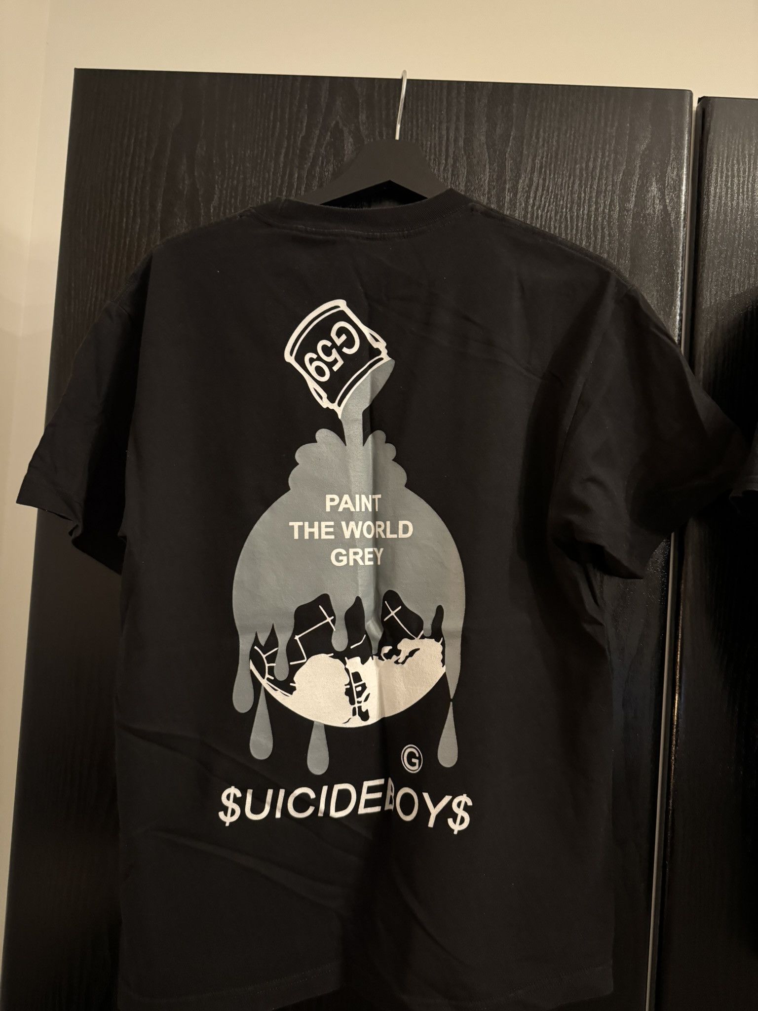 G59 Records Paint The World Grey Black T-Shirt Size US M / EU 48-50 / 2 - 1 Thumbnail
