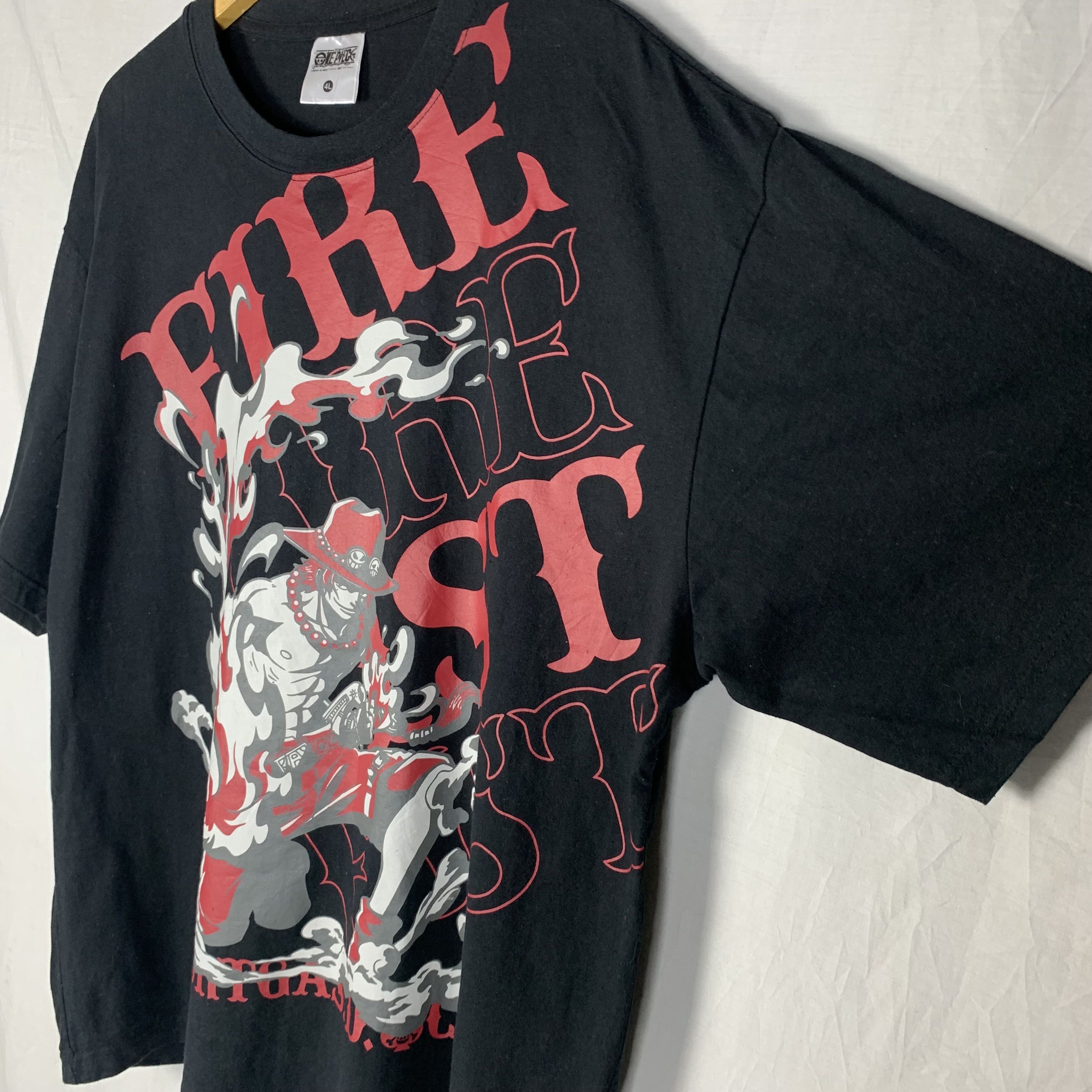 One Piece One Piece Portgas D Ace Fire Fist Tshirt Anime Japan Size US XL / EU 56 / 4 - 3 Thumbnail