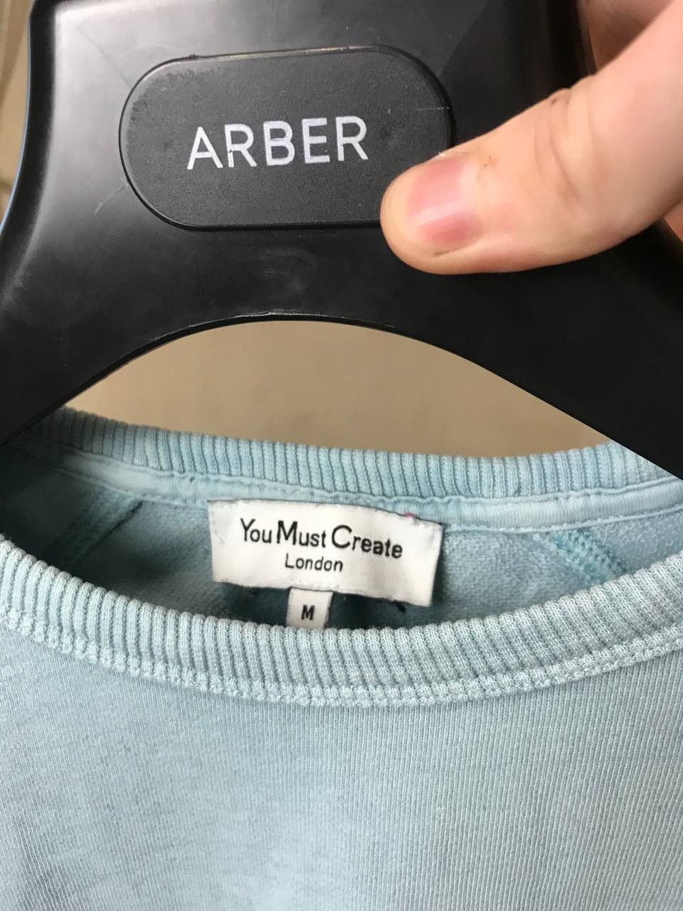 YMC 🔥 You Must Create Cotton Sweatshirt YMC Baby Blue Basic Size US M / EU 48-50 / 2 - 6 Thumbnail
