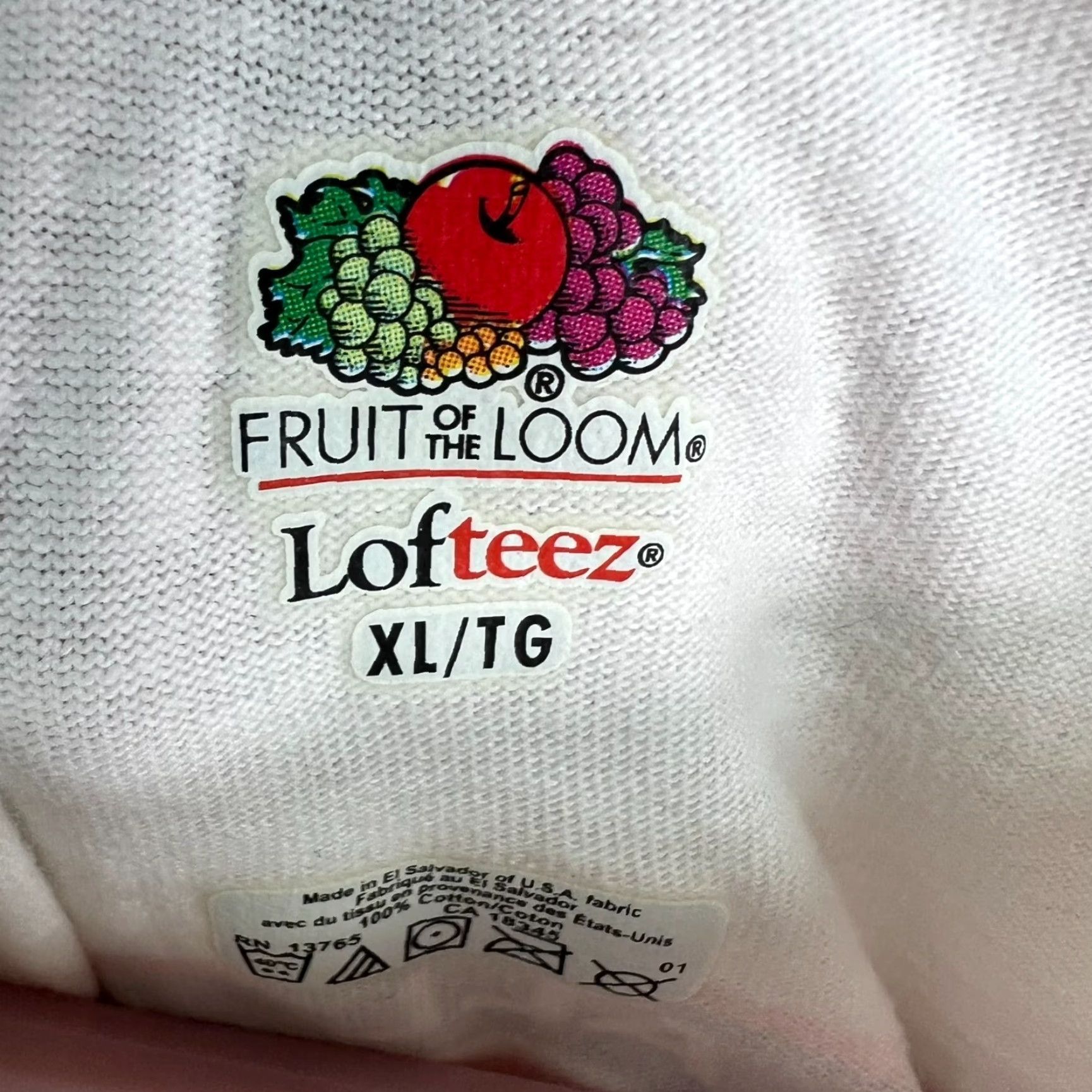 Fruit Of The Loom VINTAGE Fruit of the Loom All American Race Tour All Access T Shirt Mens XL White Size US XL / EU 56 / 4 - 6 Thumbnail