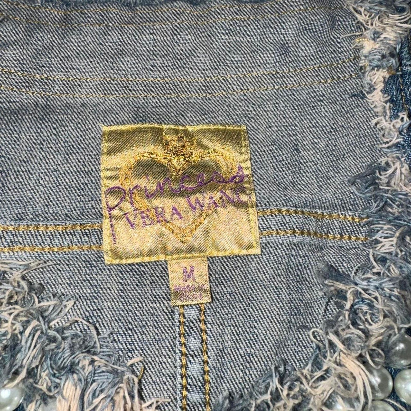 Vera Wang Vera wang blue denim jacket Size M / US 6-8 / IT 42-44 - 4 Thumbnail