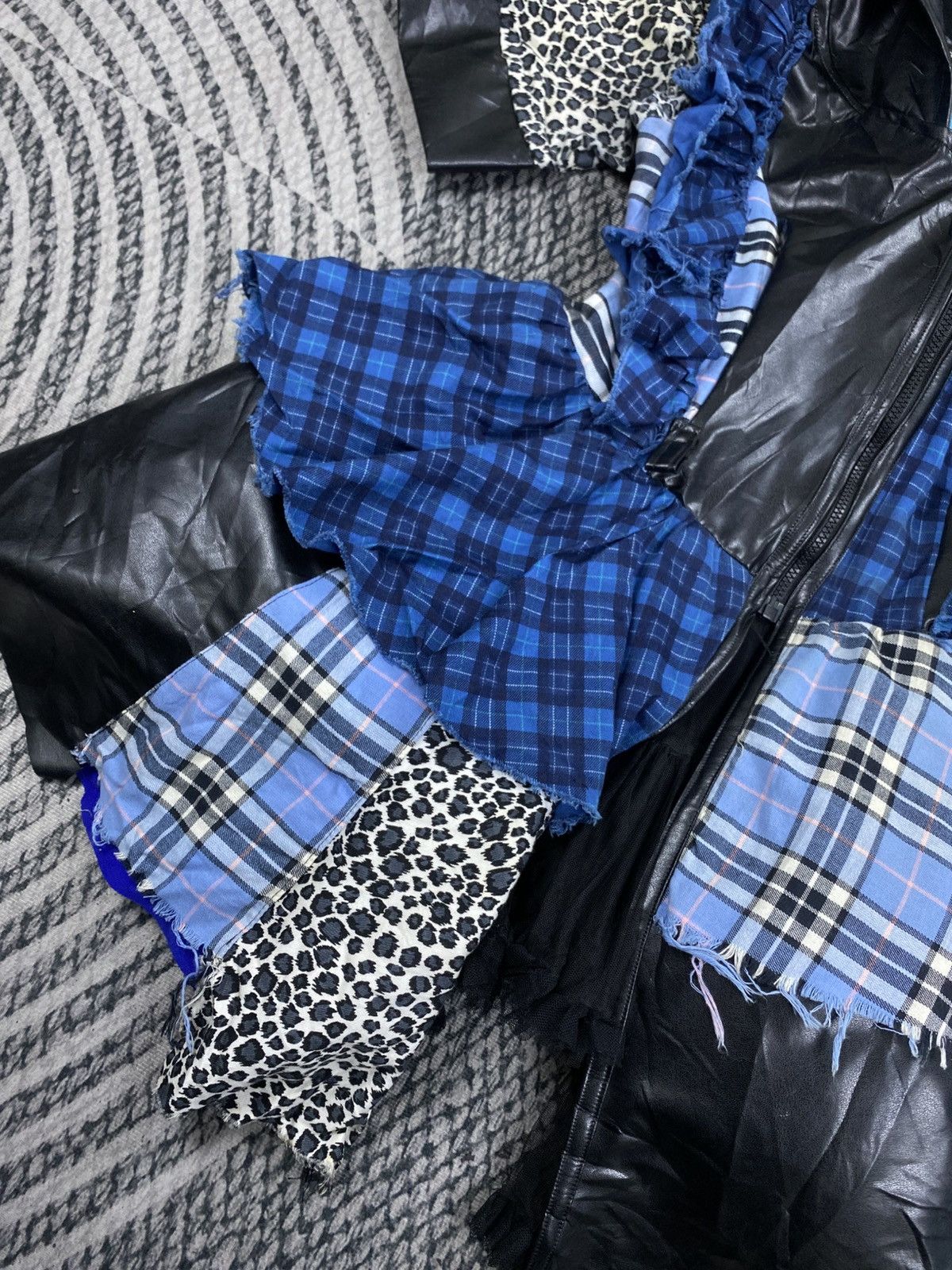 Japanese Brand Vintage Japanese Fashion Custom Checked Leopard Print Dress Size XS / US 0-2 / IT 36-38 - 7 Thumbnail