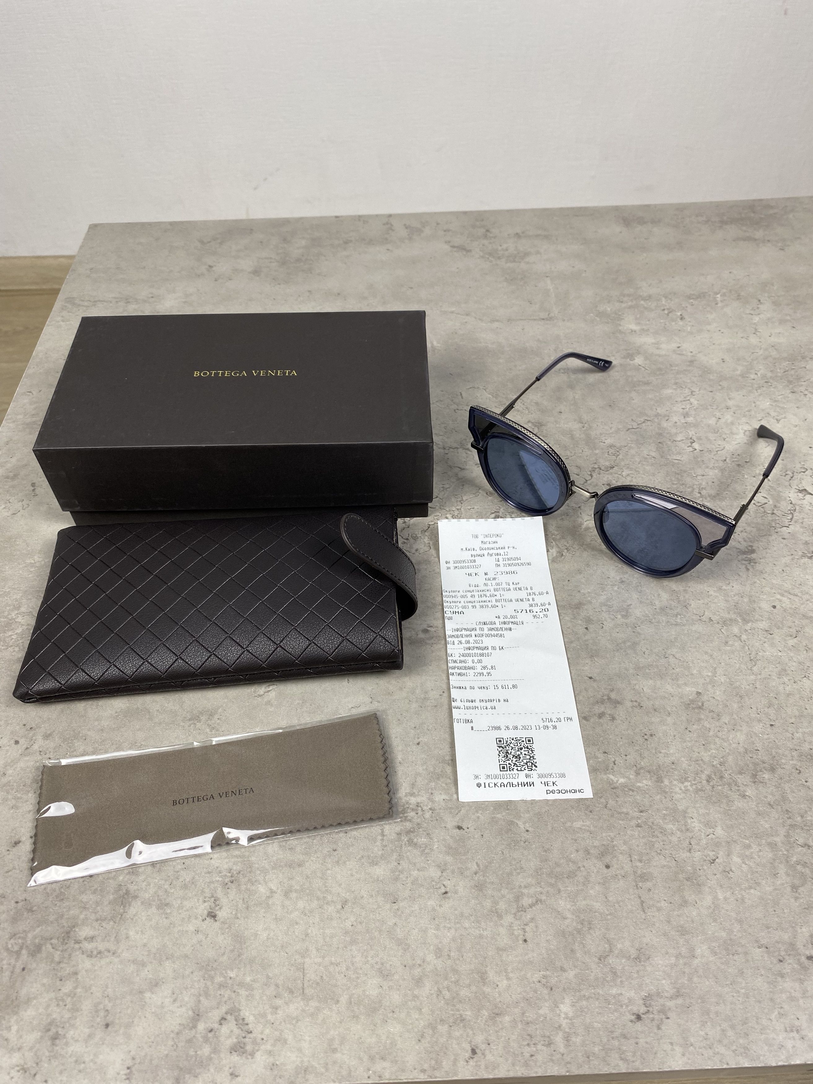 Bottega Veneta BOTTEGA VENETA Cat Eye Sunglasses BV0094S ZEISS Mirror Trim Size ONE SIZE - 1 Thumbnail
