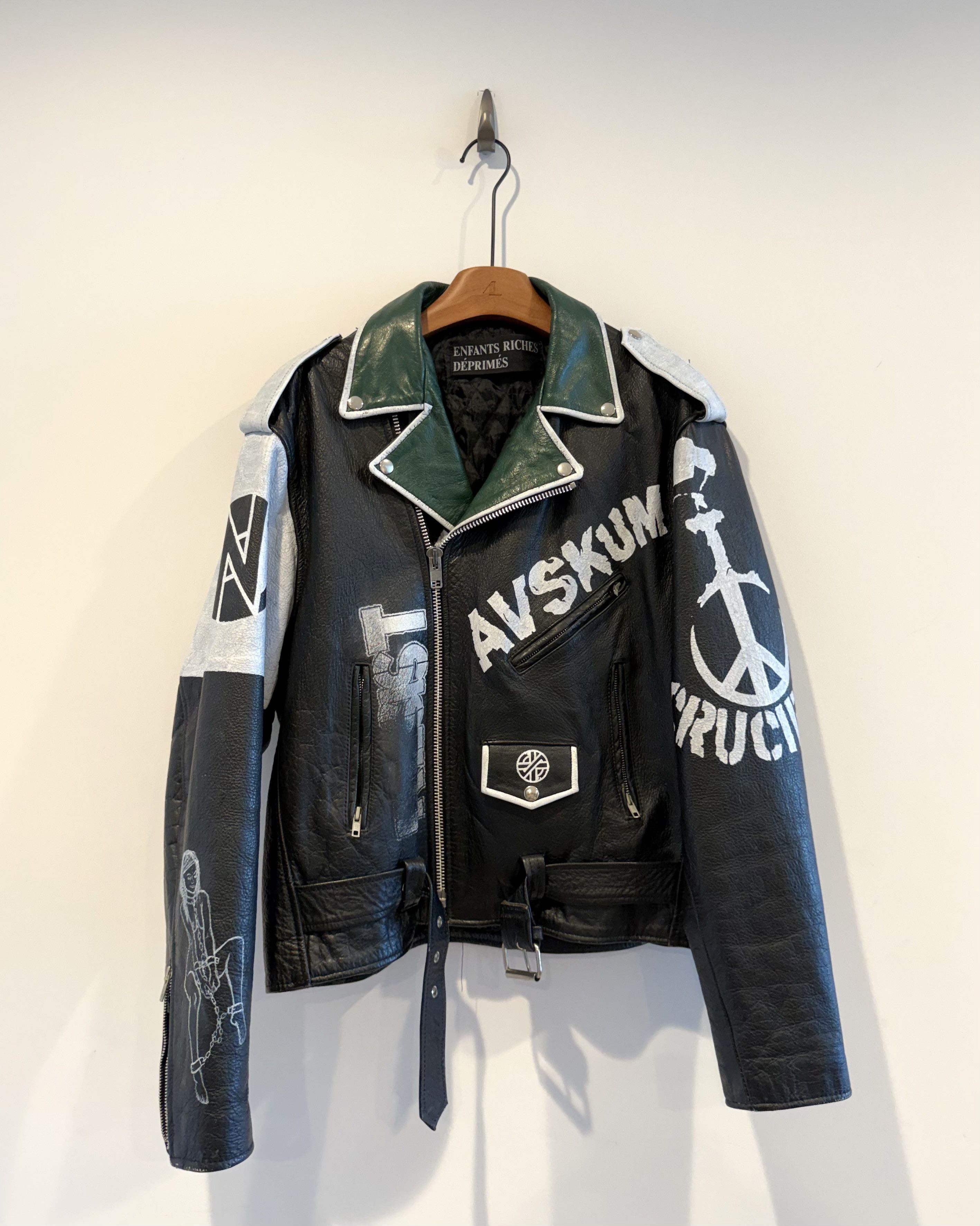 Enfants Riches Deprimes Enfants Riches Deprimes 1 of 1 GBH Leather Jacket Size US XL / EU 56 / 4 - 1 Thumbnail