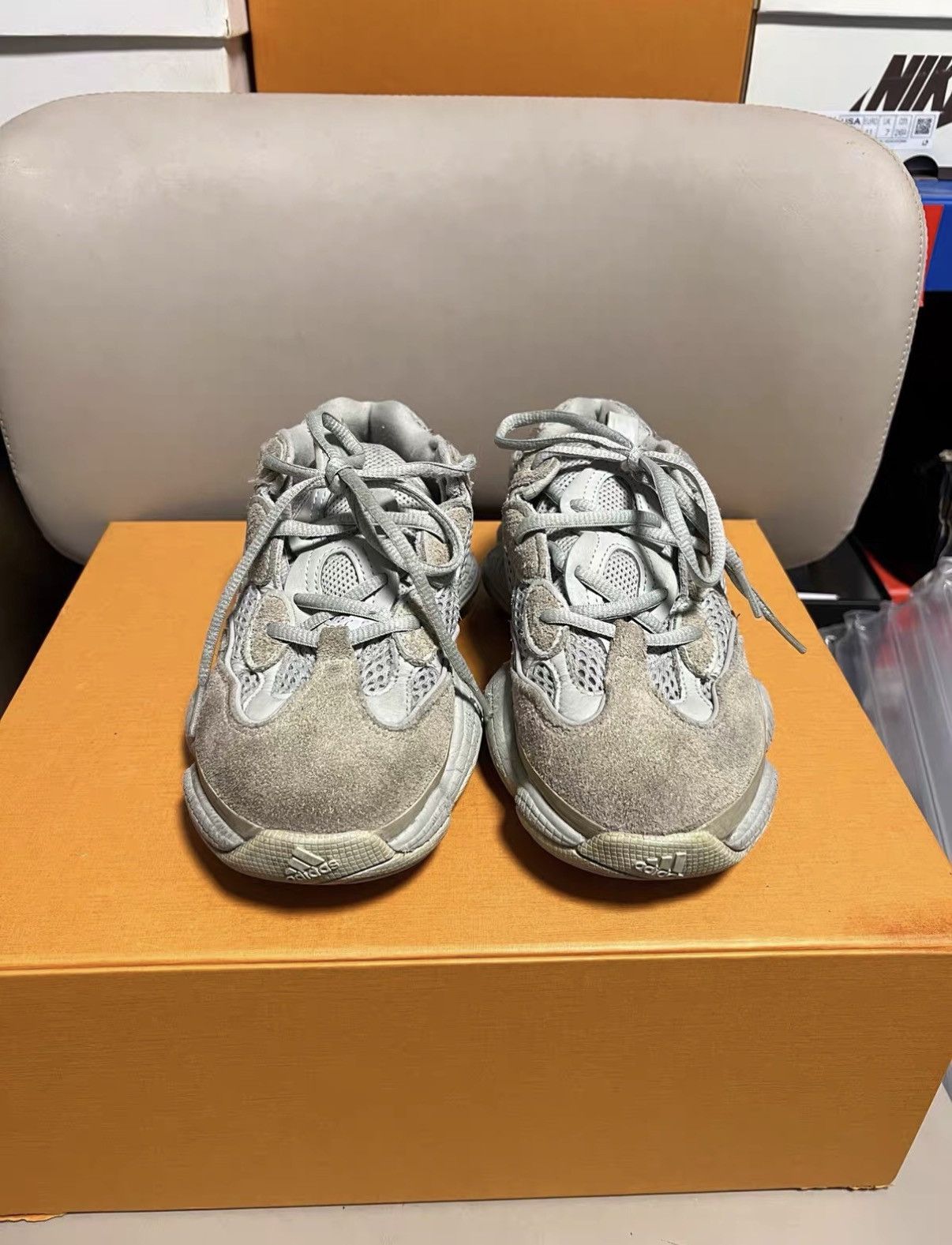Yeezy Yeezy 500 Salt J42 Size US 4 / IT 34 - 3 Thumbnail
