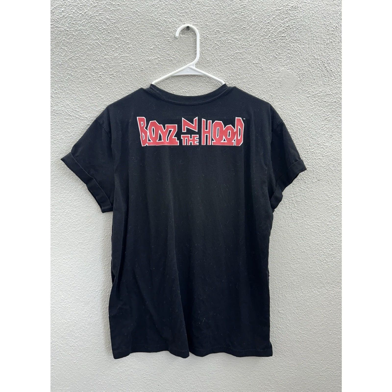 Vintage Fifth Sun Womens T-Shirt XL Black Boyz N The Hood Graphic Shirt 80s 90s Vintage Style Casual Womens Size XL / US 12-14 / IT 48-50 - 5 Thumbnail