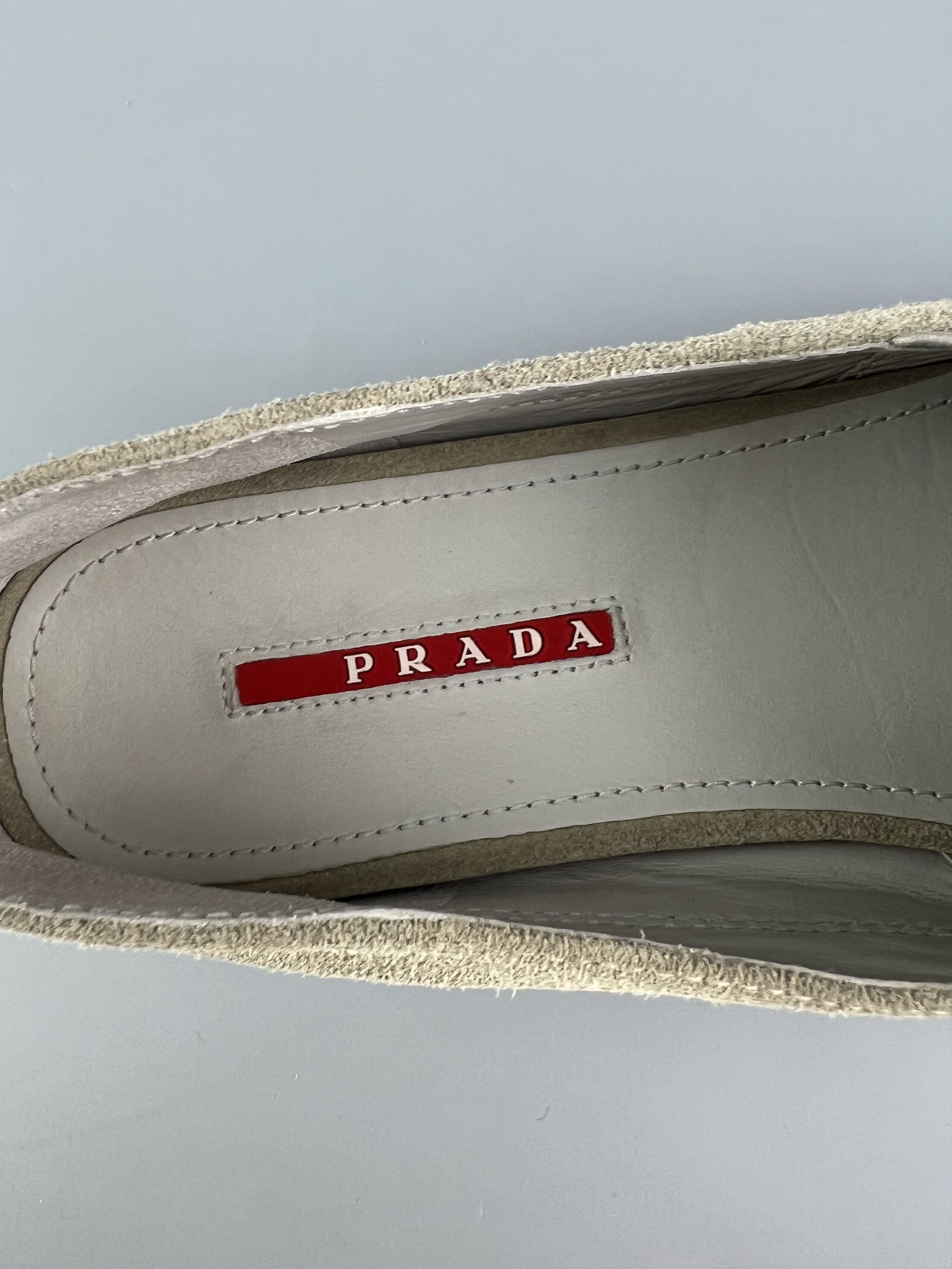 Prada Prada Suede Espadrilles Slip On Size 37 Size US 6 / IT 36 - 8 Thumbnail