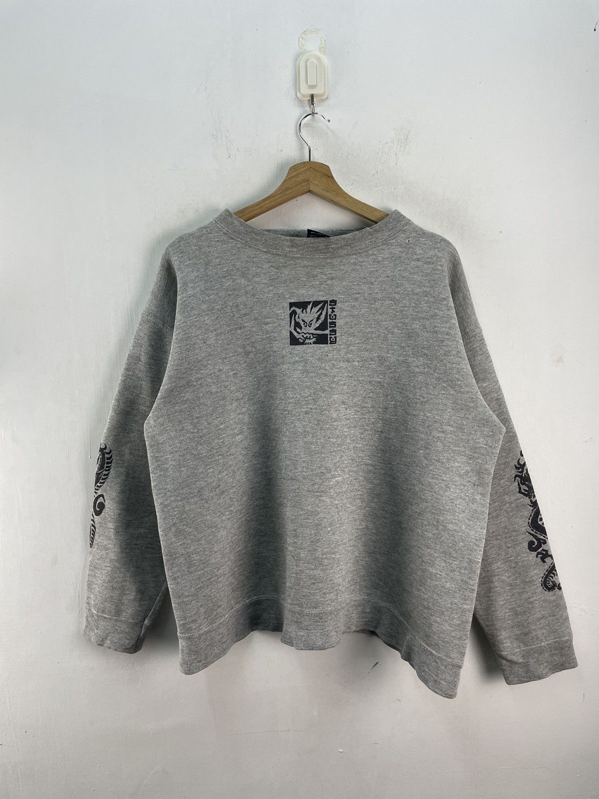 Stussy Vintage 90s Stussy Dragon Boxy Sweatshirt Crewneck Size US M / EU 48-50 / 2 - 5 Thumbnail