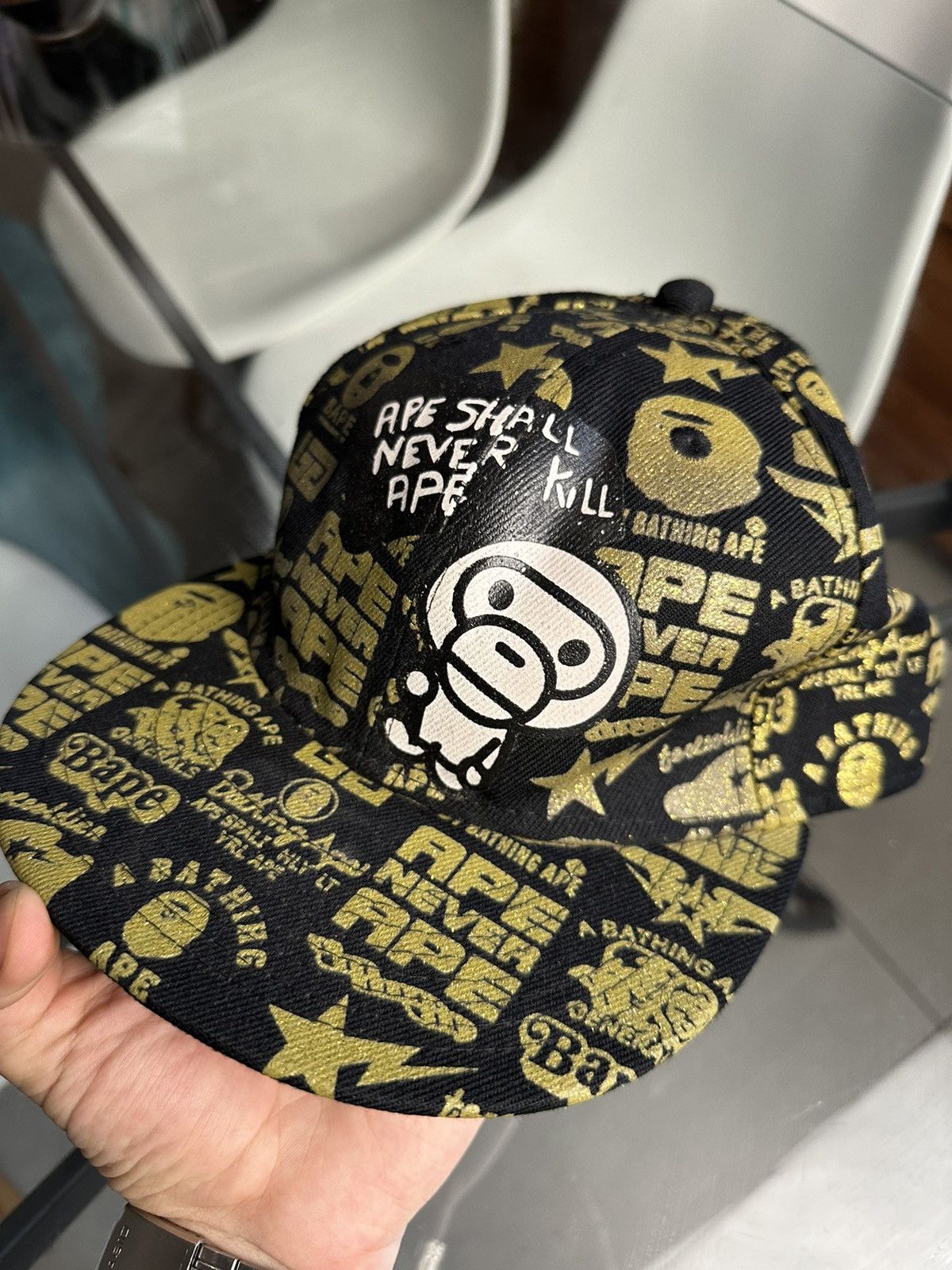 Aape Vintage AAPE by Bape Snapback Cap Size ONE SIZE - 1 Thumbnail