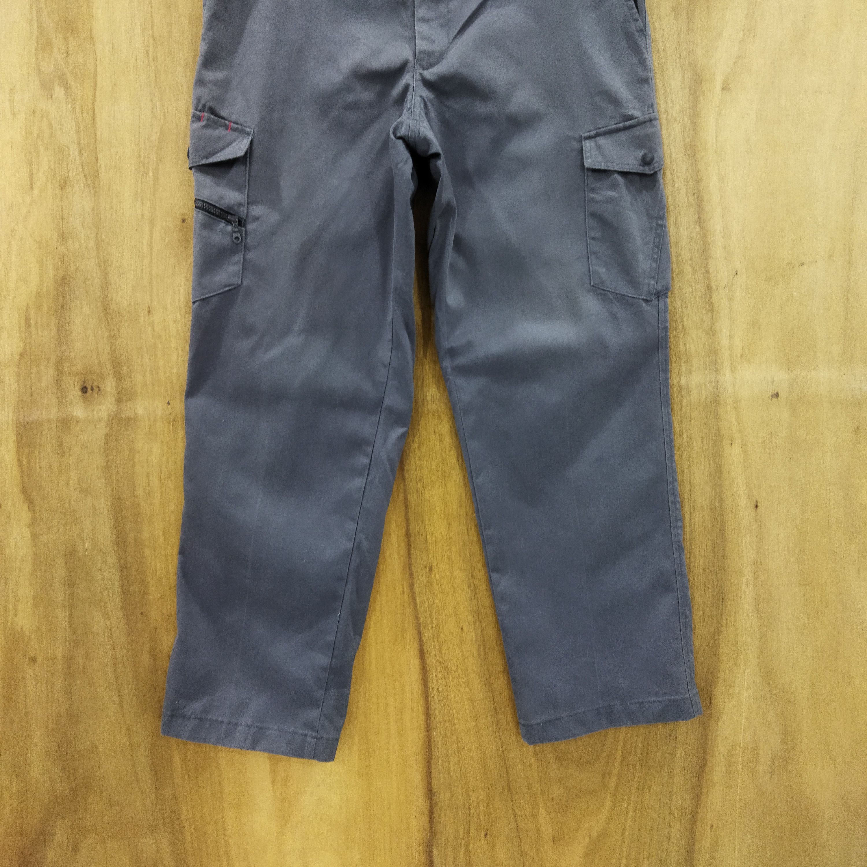 Japanese Brand W.IMPACK GREY CARGO PANTS Size US 34 / EU 50 - 3 Thumbnail