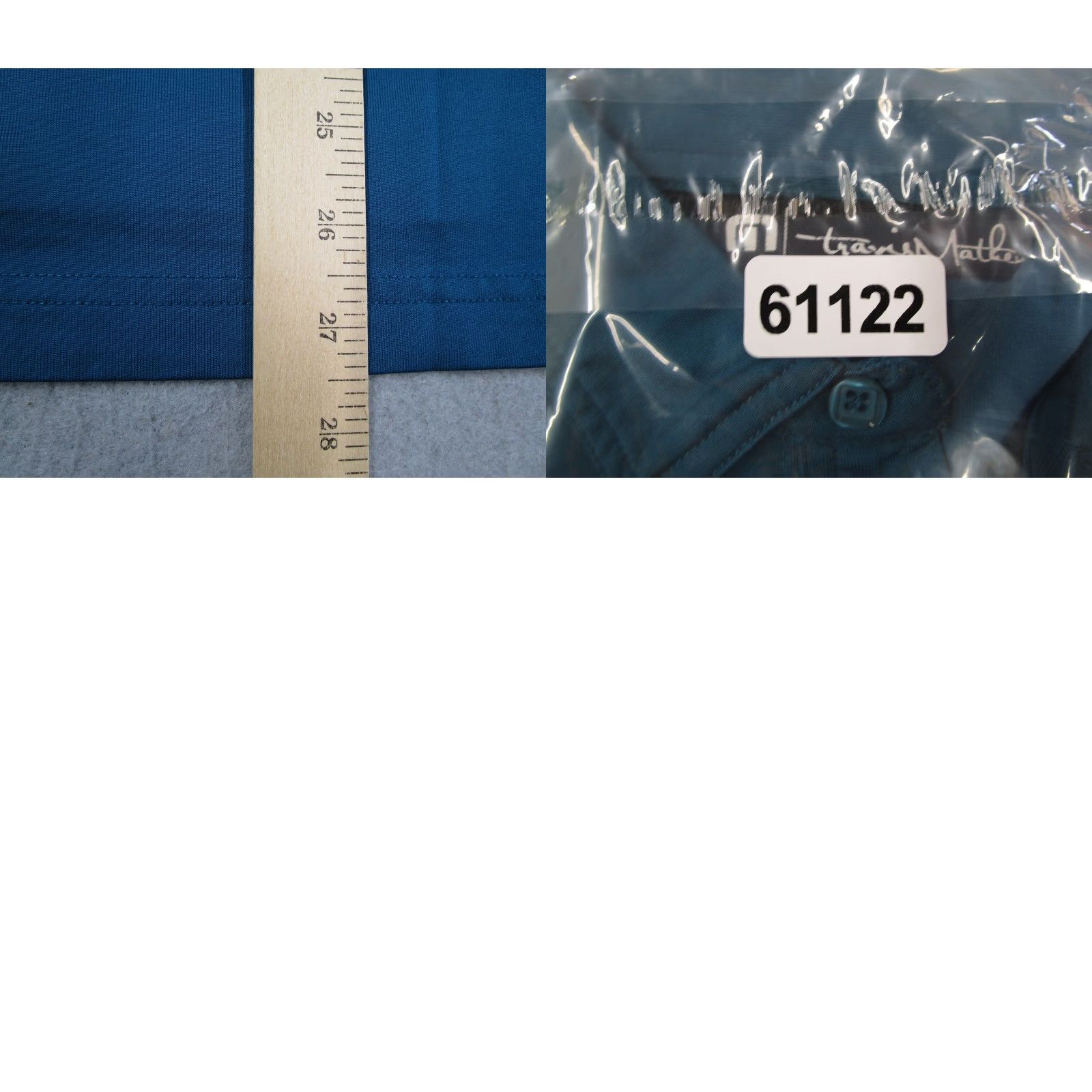 TravisMathew TravisMathew Mens Polo Shirt Blue Teal Pima Cotton Blend Short Sleeve M Size US M / EU 48-50 / 2 - 8 Thumbnail