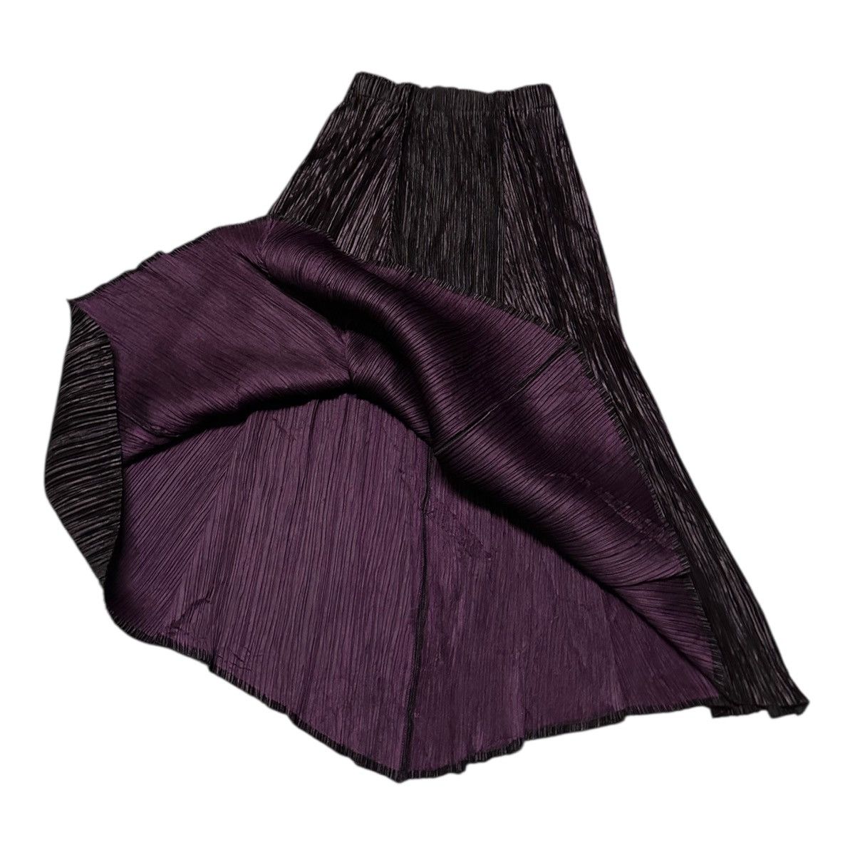 Pleats Please Issey Miyake Pleats please purple skirt medium nice design Size 26" / US 2 / IT 38 - 9 Thumbnail