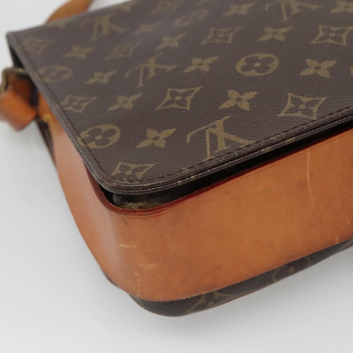 Louis Vuitton LOUIS VUITTON Monogram Cartouchiere GM Shoulder Bag M51252 Size ONE SIZE - 16 Thumbnail