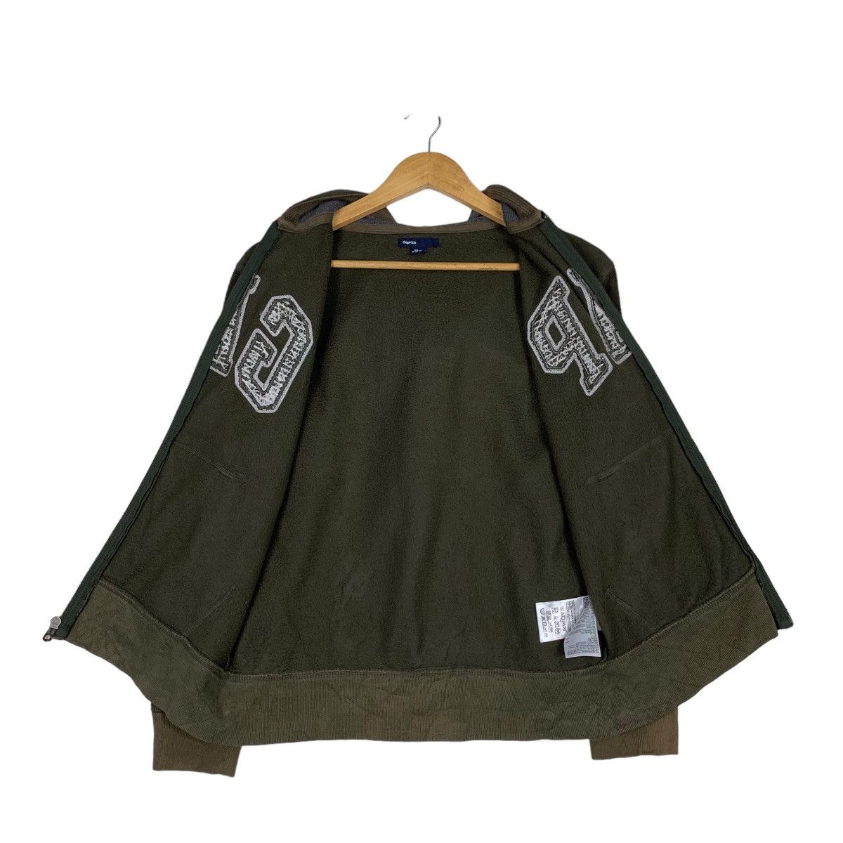 Gap GAP Kids Big Logo Zipper Fleece Hoodies #1067-C48 Size US M / EU 48-50 / 2 - 12 Thumbnail