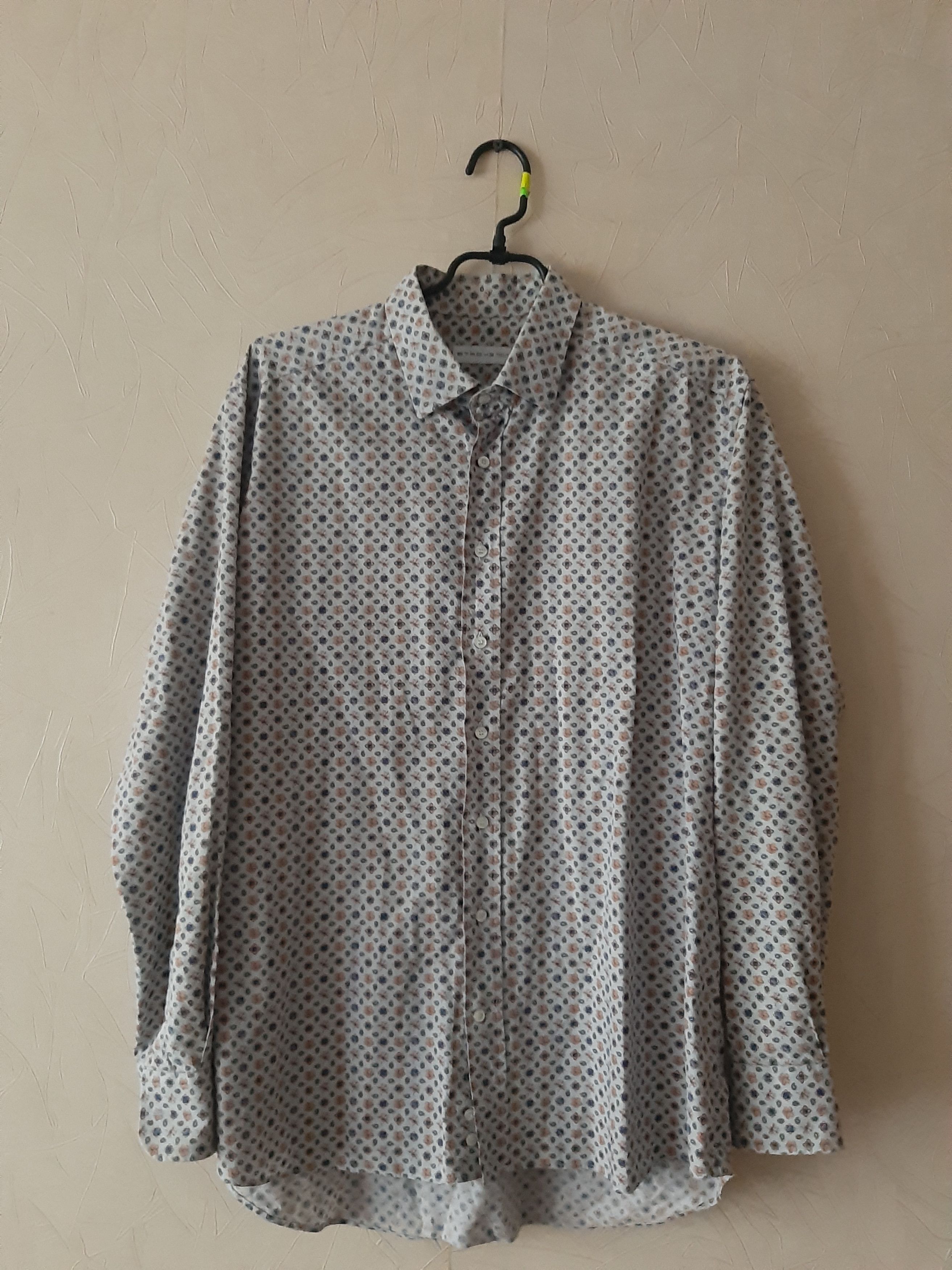 Etro Etro 43 All Over Print Pattern Long Sleeve Button up shirt Size US L / EU 52-54 / 3 - 1 Thumbnail
