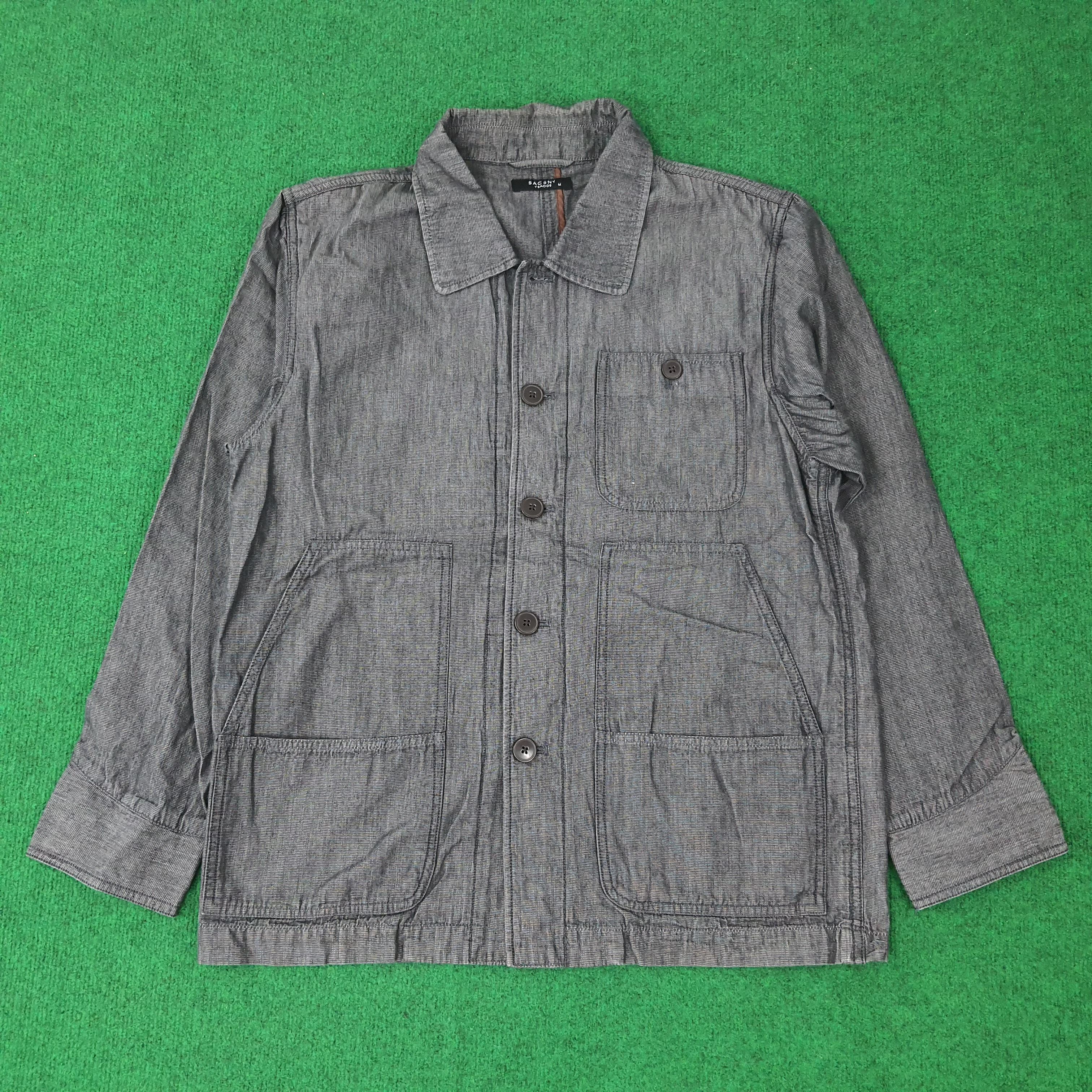 Y's Vintage SACSNY by Yohji Custom Y's Logo Shacket C233N3 Size US M / EU 48-50 / 2 - 3 Thumbnail