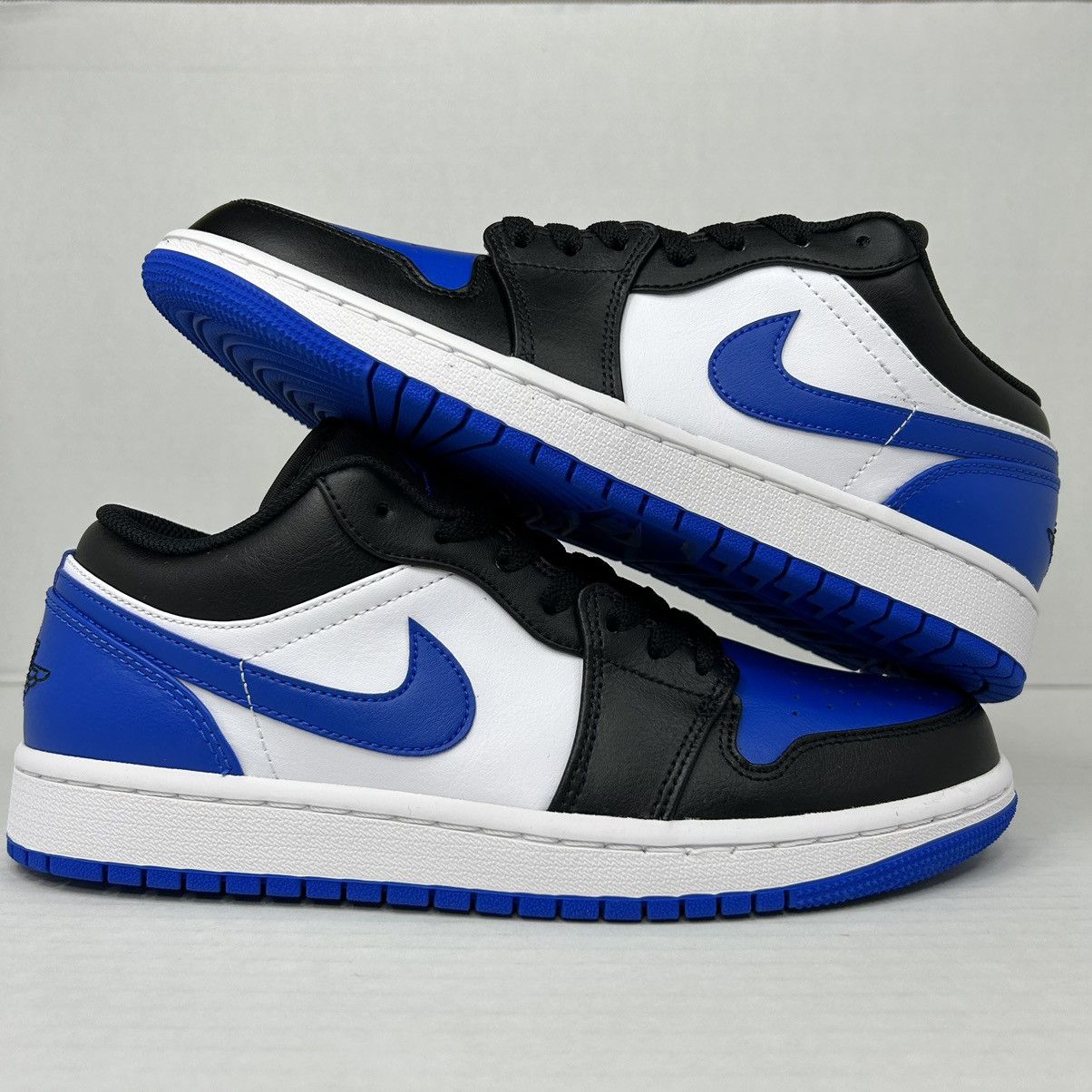 image of Nike Air Jordan 1 Low White/royal Blue M7.5/w9 Shoes, Women's