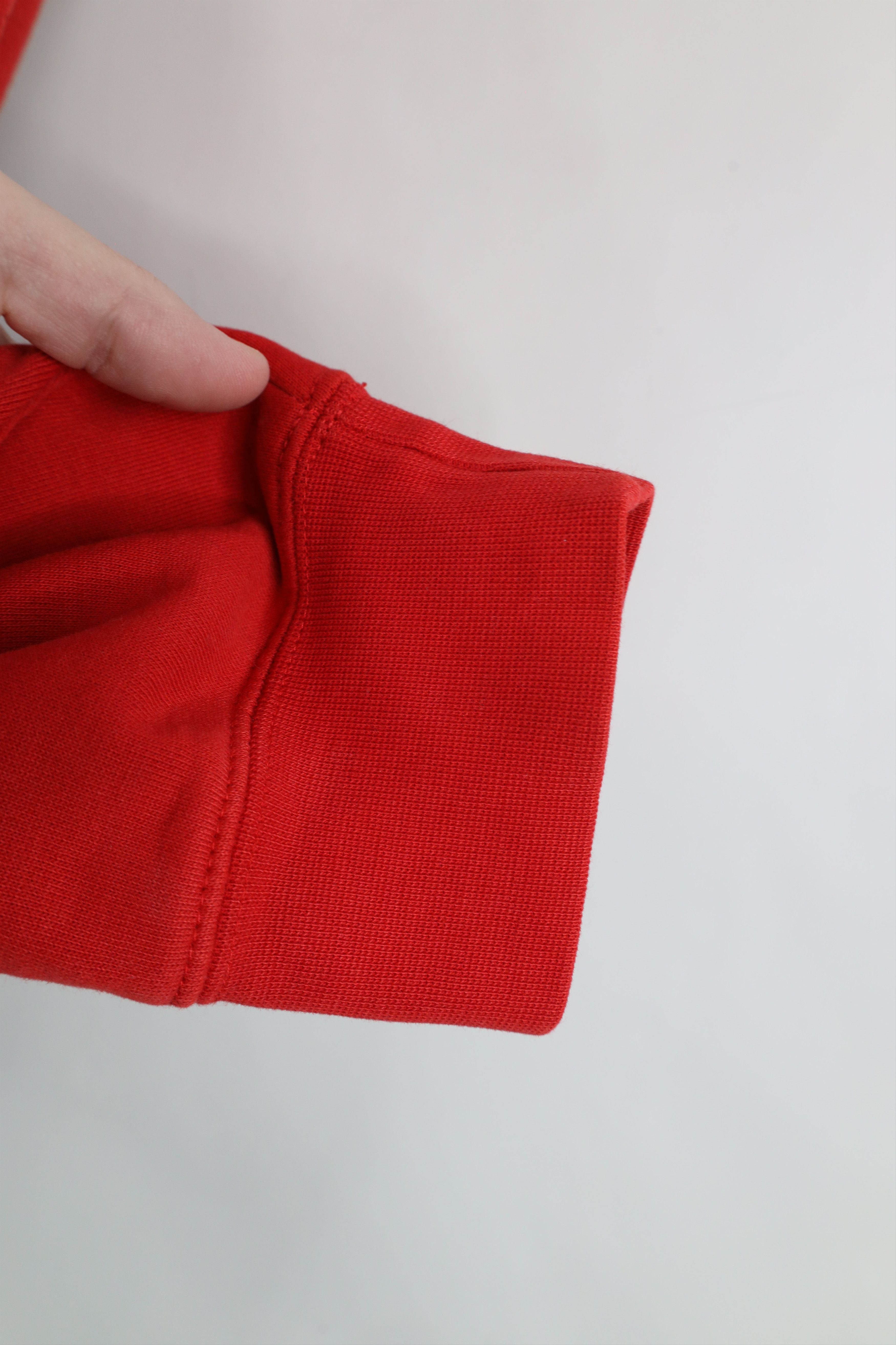 Vintage Vintage Spell Out Ohio State University Football Hoodie Red Size US XL / EU 56 / 4 - 10 Thumbnail