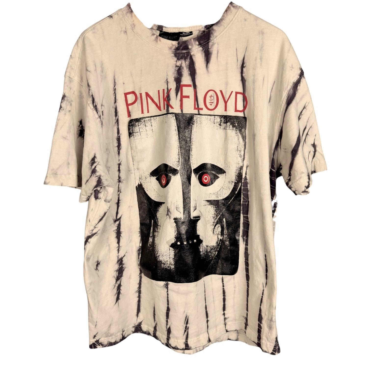 Pink Floyd Men's Pink Floyd Division Bell Tie-Dye Band Rock T-Shirt -XL Size US XL / EU 56 / 4 - 1 Thumbnail