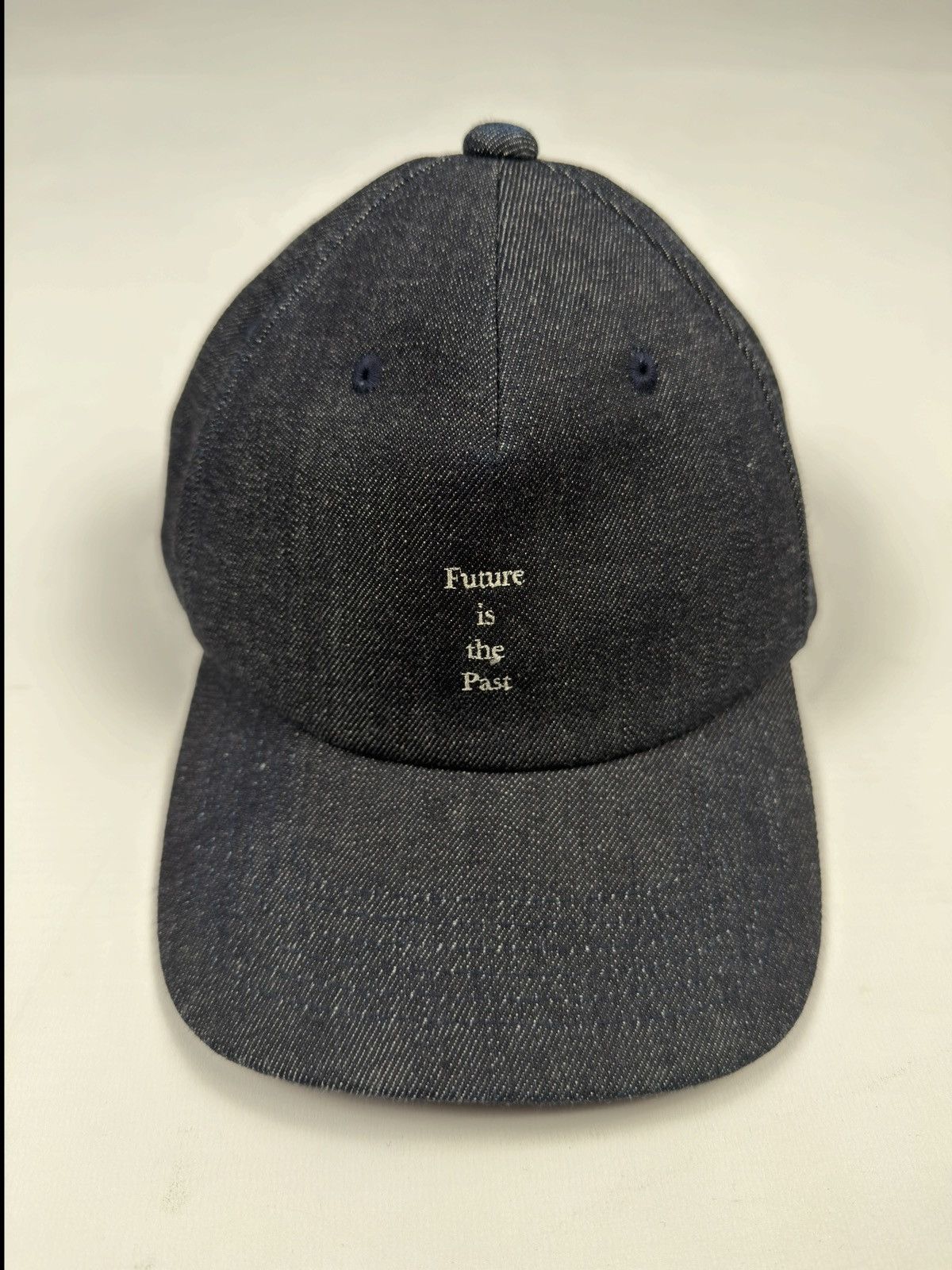 Undercover DS Undercover Rare Jun Takahshi Future Is The Past Denim Cap Size ONE SIZE - 1 Thumbnail