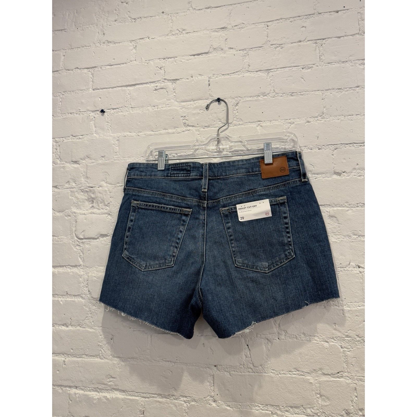 AG Adriano Goldschmied AG Hailey CutOff ExBoyfriend Jean Jorts Made In Japan Size 29" - 5 Thumbnail