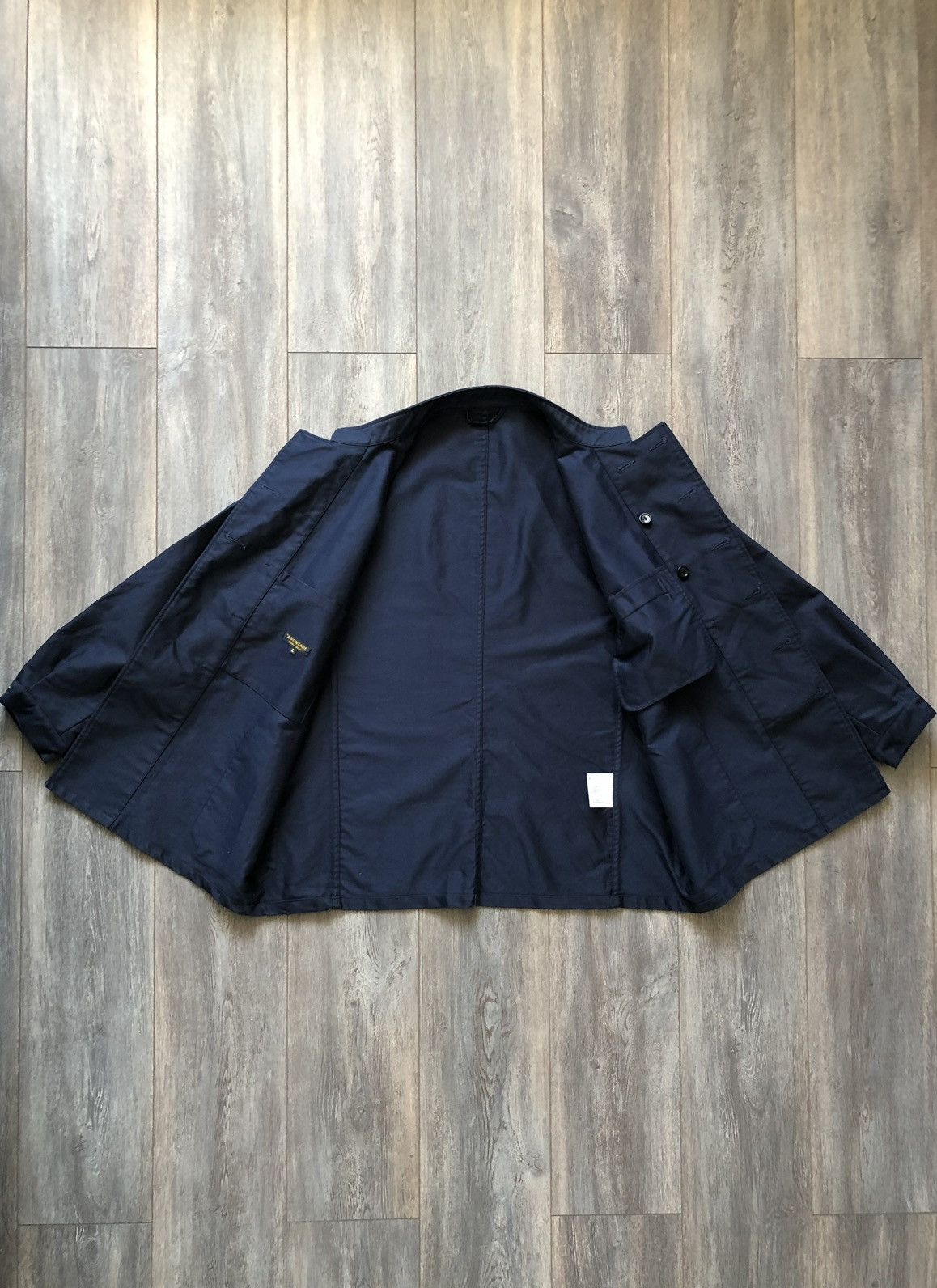 *A VONTADE × Japanese Brand DOUBLE BREASTED AVANT GARDE JACKET dark navy Size US L / EU 52-54 / 3 - 11 Thumbnail
