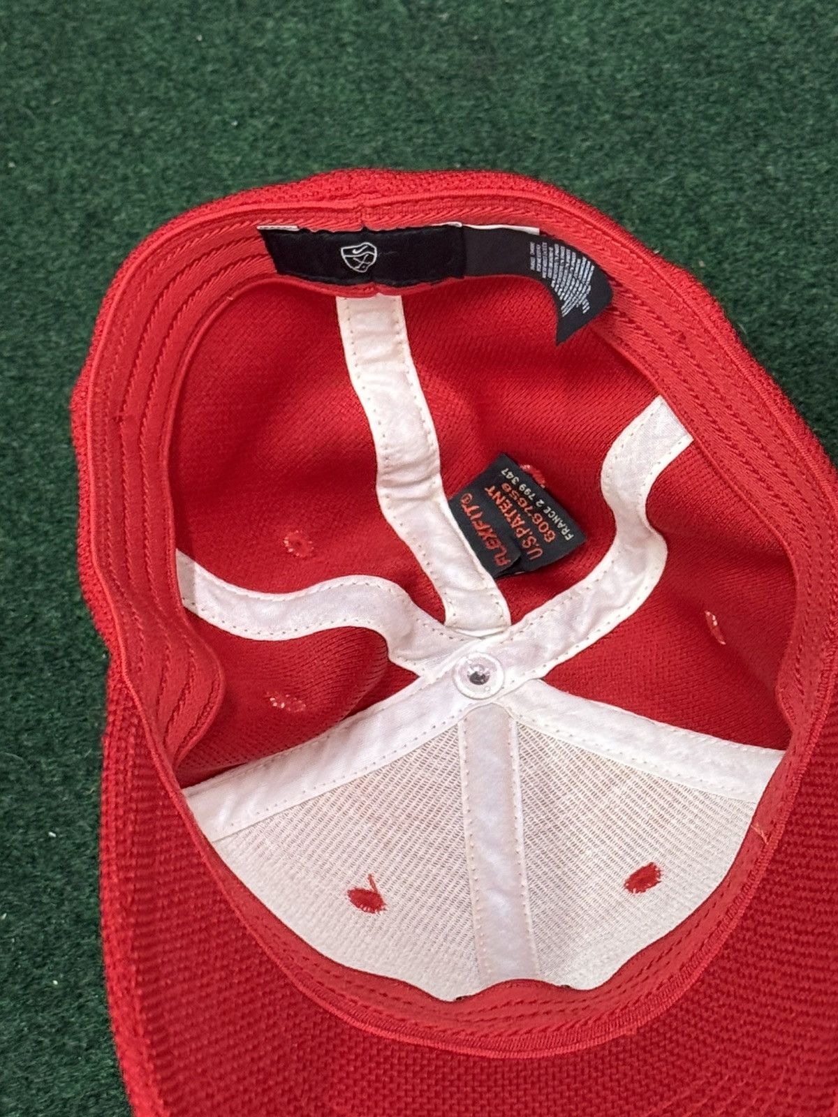 Nike × Vintage Vintage Nike Tiger Woods TW Collection Flexfit Hat Size ONE SIZE - 3 Thumbnail