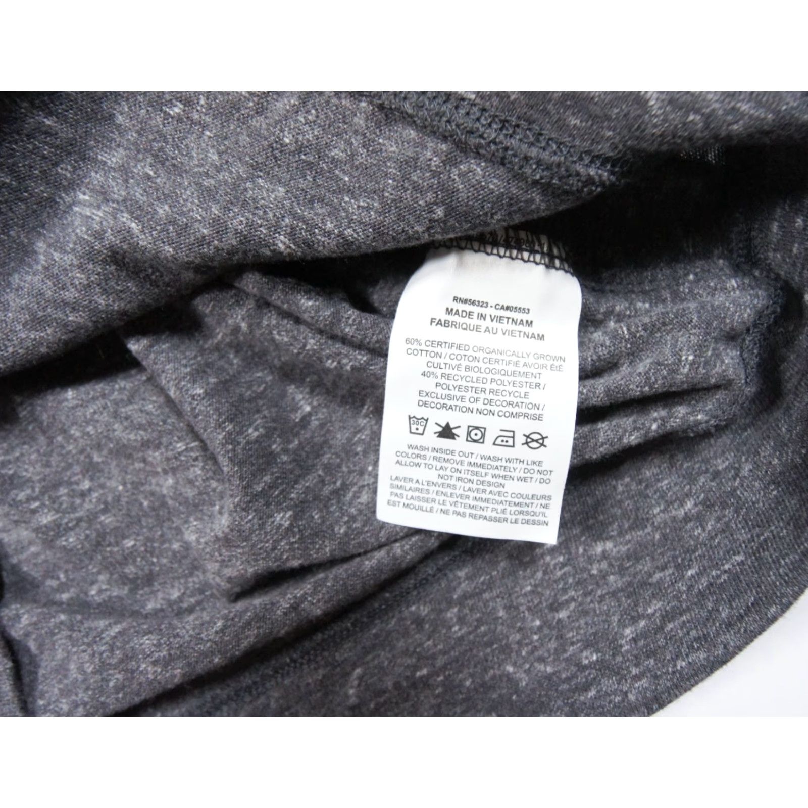 Nike Nike Hoodie Womens Small Gray Lightweight Full Zip Gym Vintage-Style Logo Sweatshirt, Regular Fit, Cotton-Poly, S Size S / US 4 / IT 40 - 7 Thumbnail