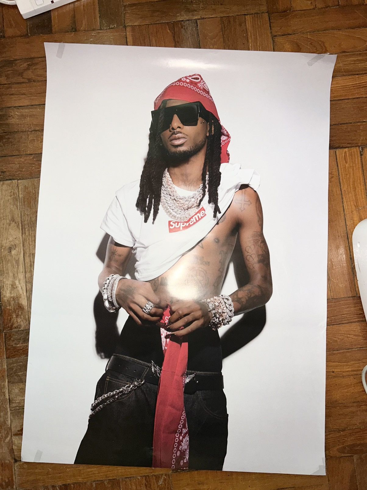 Playboi carti X supreme poster (Excellent)