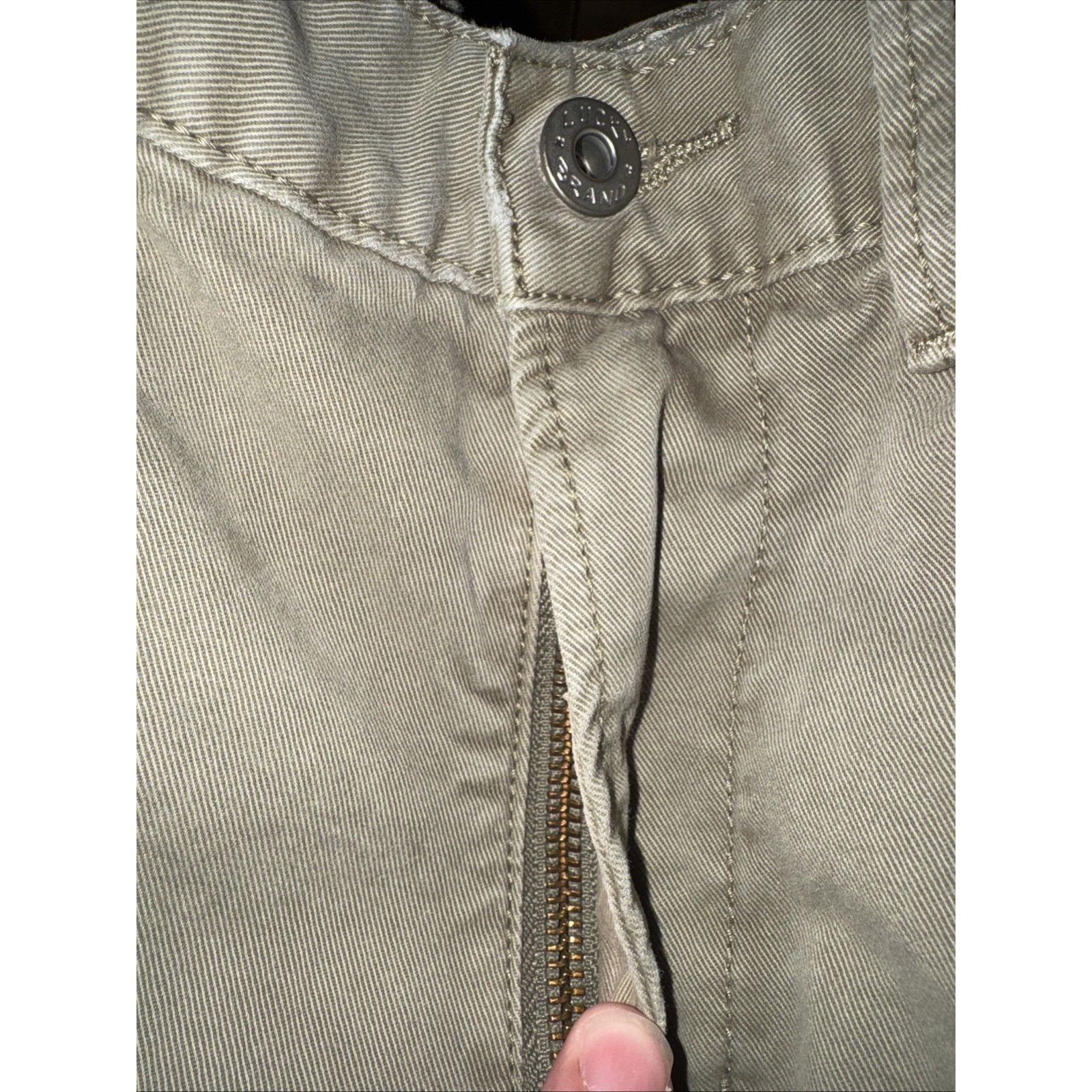 Lucky Brand Lucky Brand 121 Heritage Slim Chino Pants Sage Green 34x32 Size US 34 / EU 50 - 3 Thumbnail