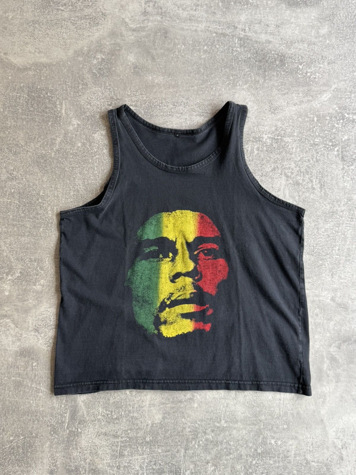 Bob Marley Vintage 90s Bob Marley Rasta Tank Top Size US M / EU 48-50 / 2 - 1 Thumbnail