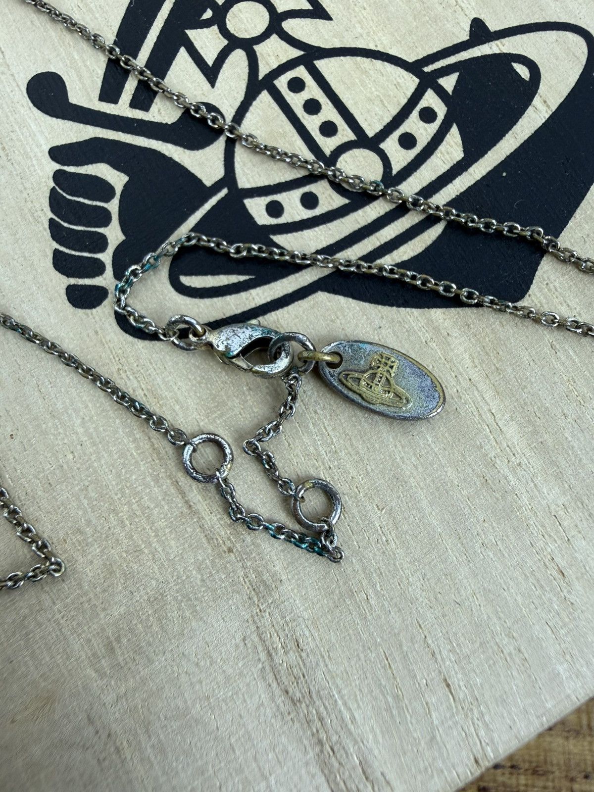 Vivienne Westwood Vivienne Westwood Advent Candy Heart Necklace Discolored Size ONE SIZE - 7 Thumbnail
