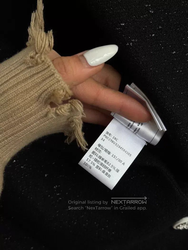 Chanel Chanel Cruise Series Black Flash Double-breasted Suit Jack Size XXS / US 00 / IT 34 - 8 Thumbnail