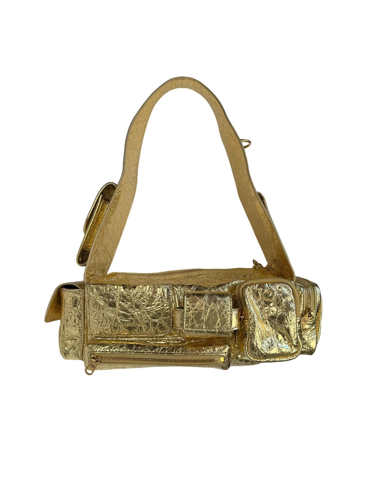 Balenciaga Balenciaga Superbusy XS Metallic Sling Bag | Grailed