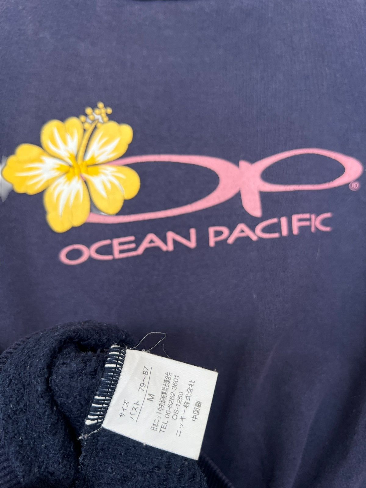 Ocean Pacific × Vintage Vintage Ocean Pacific Floral Surfing Sunfaded Sweatshirt Size S / US 4 / IT 40 - 7 Thumbnail