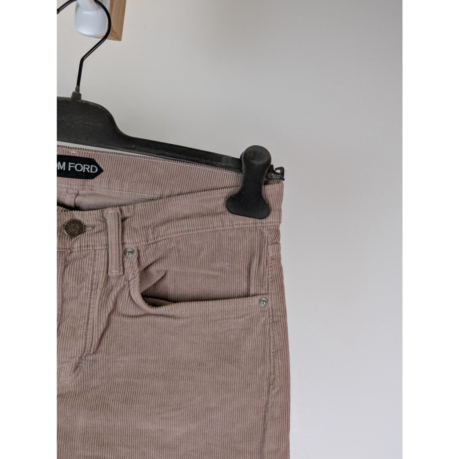 Tom Ford o1rshd1 Corduroy Slim Fit Denim Jeans in Pink Size US 30 / EU 46 - 5 Thumbnail