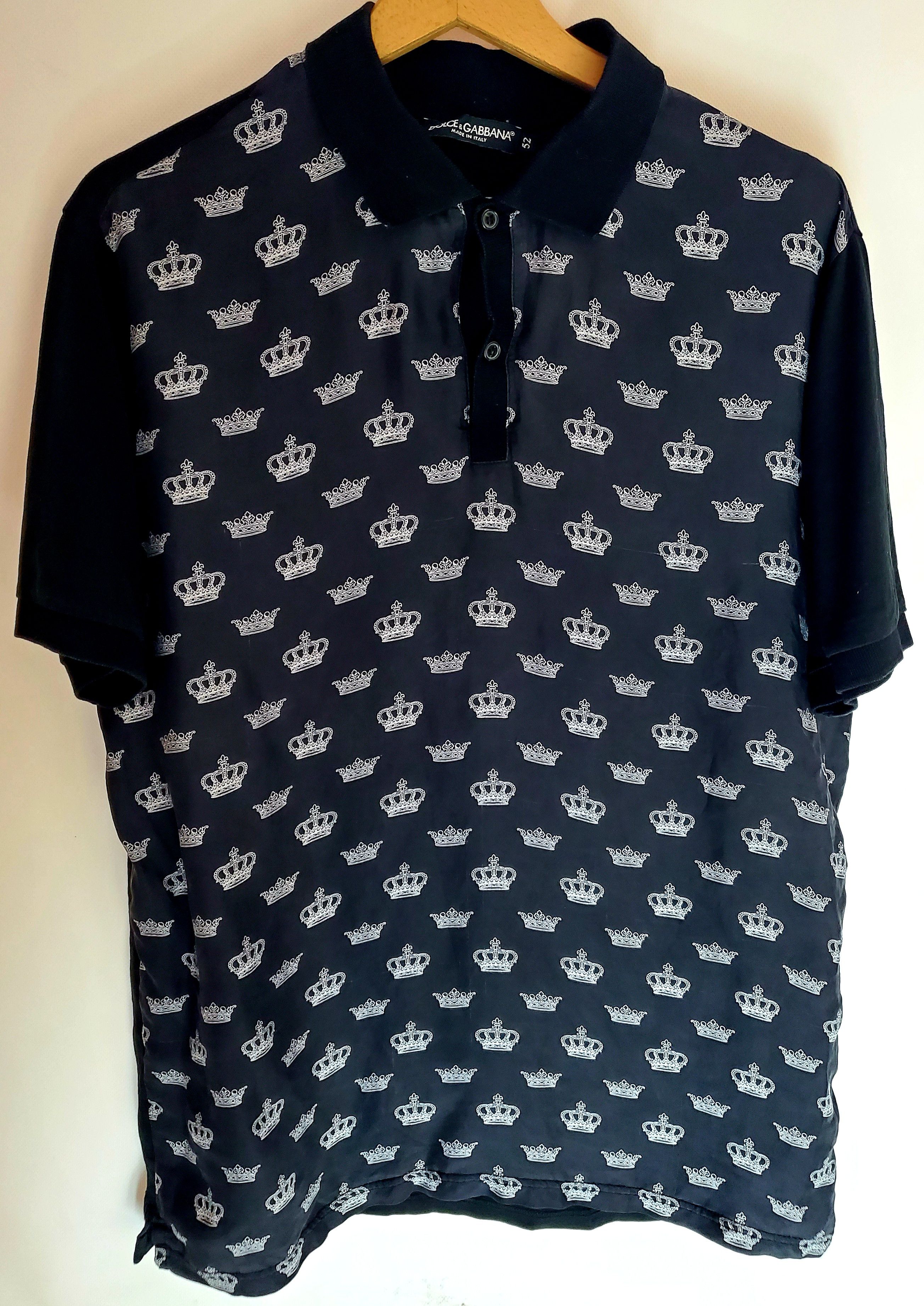 Dolce & Gabbana × Vintage Vintage Dolce Gabbana Polo Tshirt size L Size US L / EU 52-54 / 3 - 1 Thumbnail