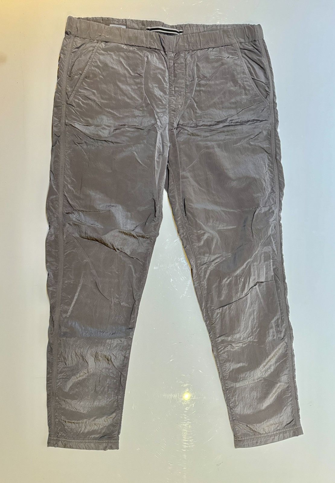 Stone Island Nylon Metal Silver Pants Sz 34