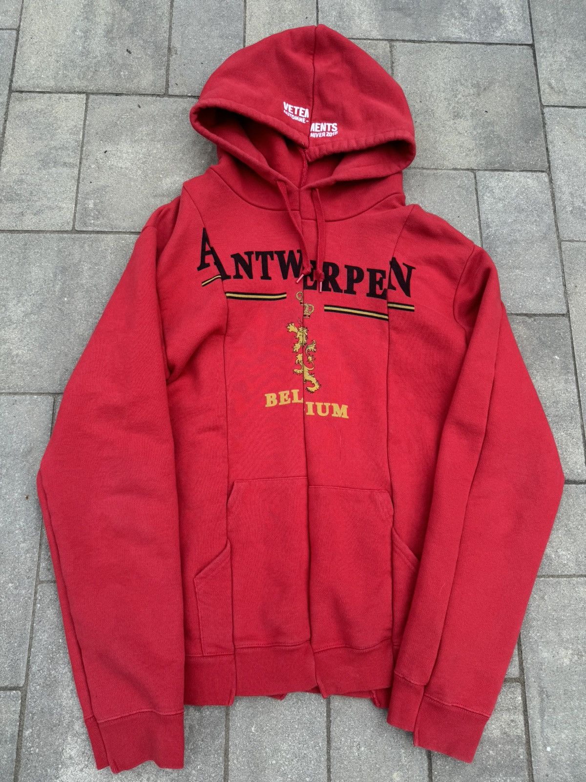 トップス VETEMENTS antwerp hoodie Vetements FW18 