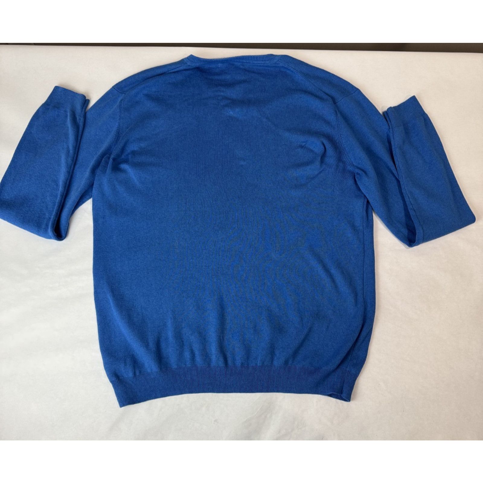 Calvin Klein Calvin Klein Sweater Blue Preppy Cotton Modal XL Size US XL / EU 56 / 4 - 8 Thumbnail