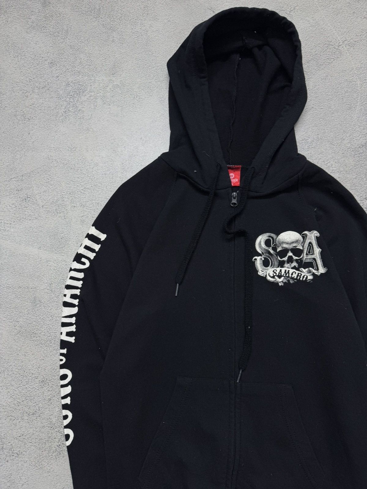 Vintage Vintage Ed Hardy Style Sons of Anarchy Zip Hoodie Size US M / EU 48-50 / 2 - 8 Thumbnail