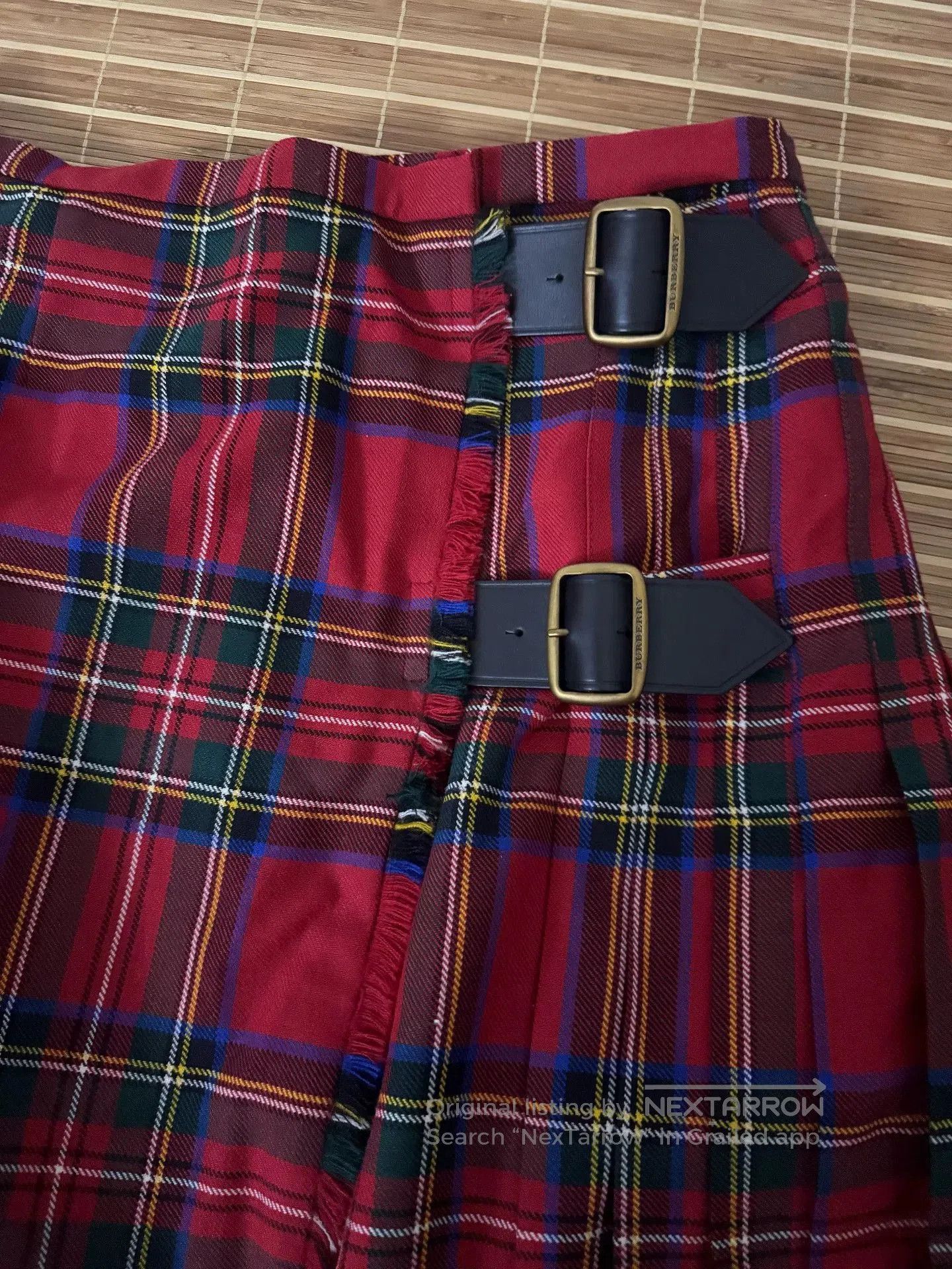 Burberry burberry check wool mini skirt. Size 26" / US 2 / IT 38 - 3 Thumbnail