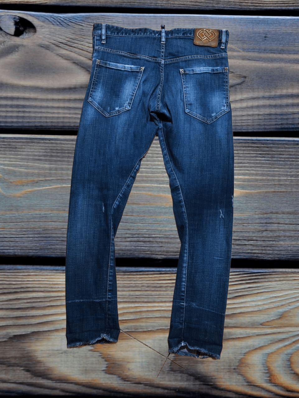 Dsquared2 DSQUARED2 Cotton Distressed Mid Wash Cool Guy Jeans Size US 32 / EU 48 - 1 Thumbnail