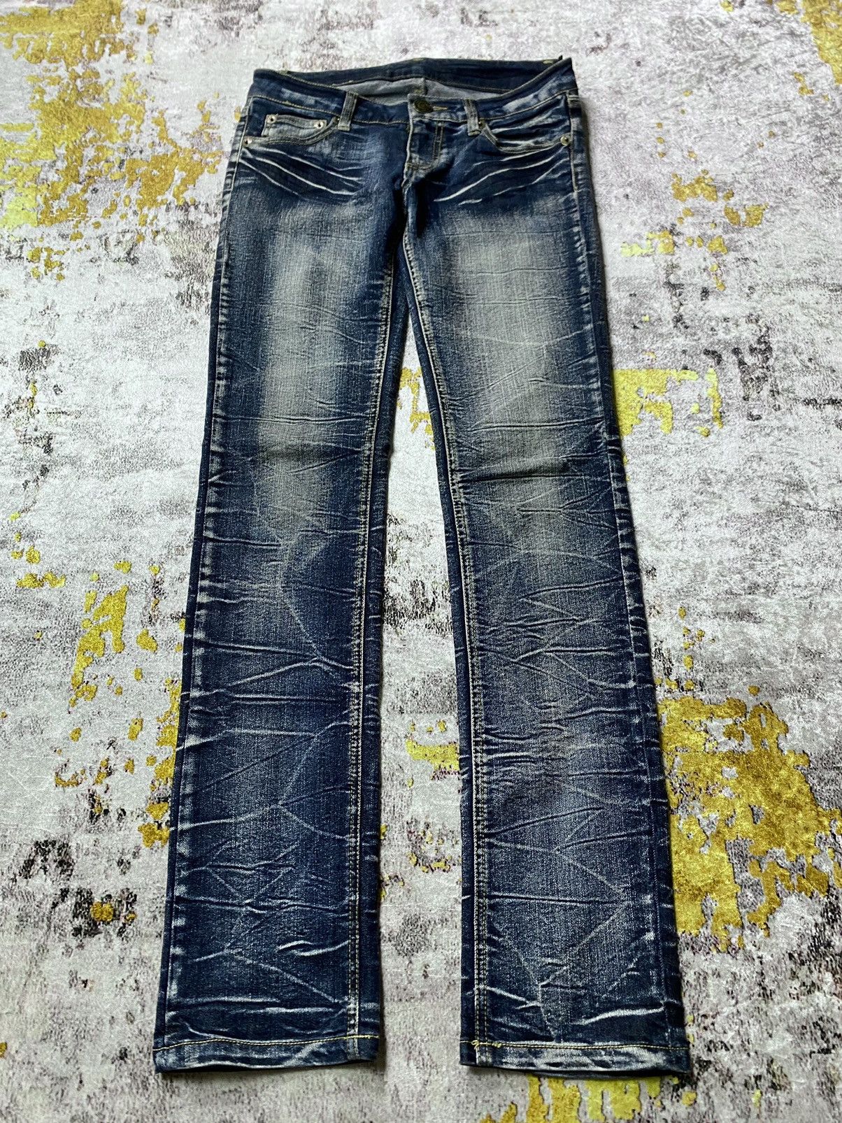 If Six Was Nine × Japanese Brand × Le Grande Bleu (L.G.B.) Vintage Japanes Guaranted Acid was Jeans Size US 29 - 1 Thumbnail