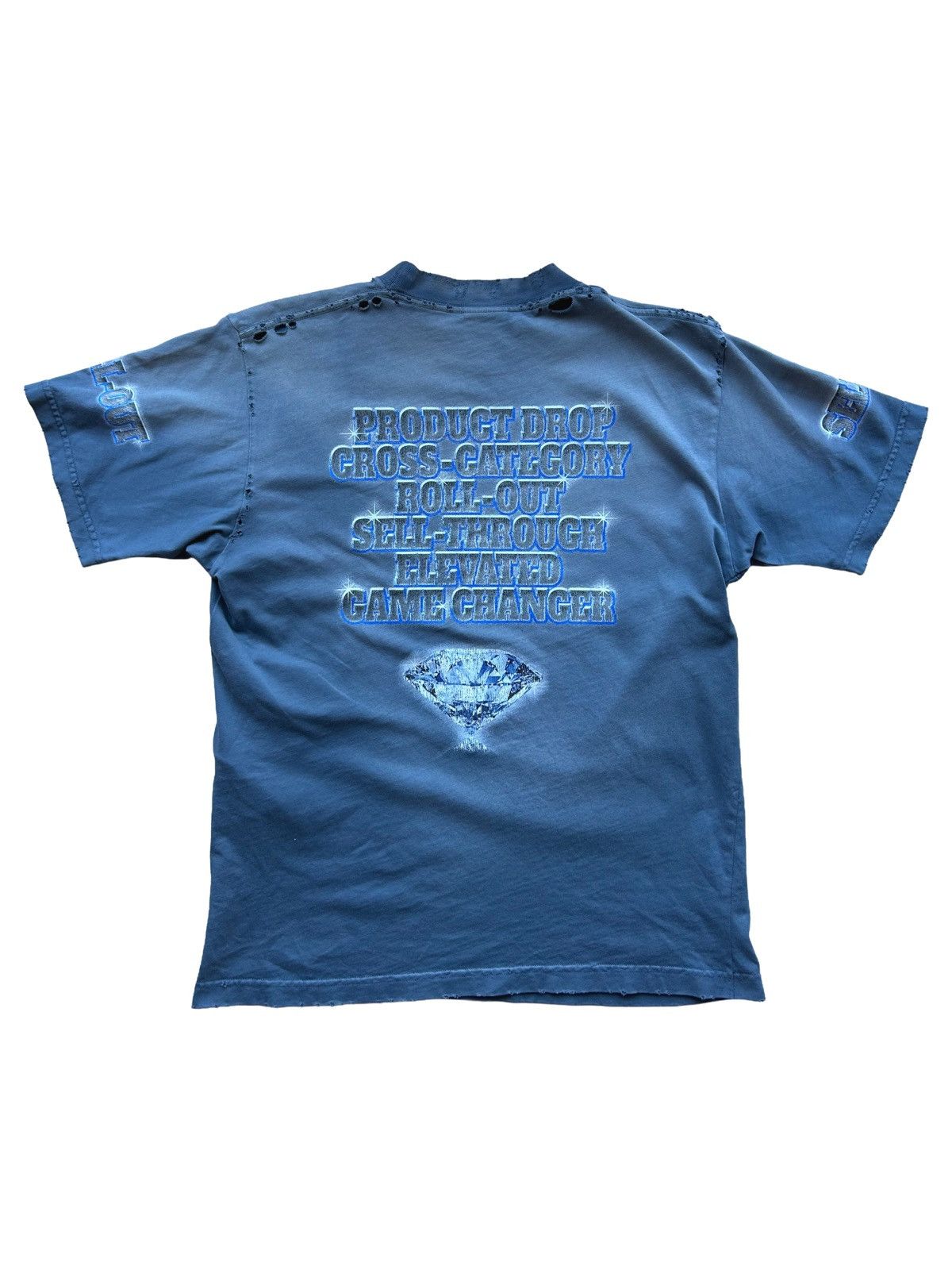 Balenciaga Balenciaga See Now Buy Now Inside Out Slim Fit Tee Size US M / EU 48-50 / 2 - 6 Thumbnail