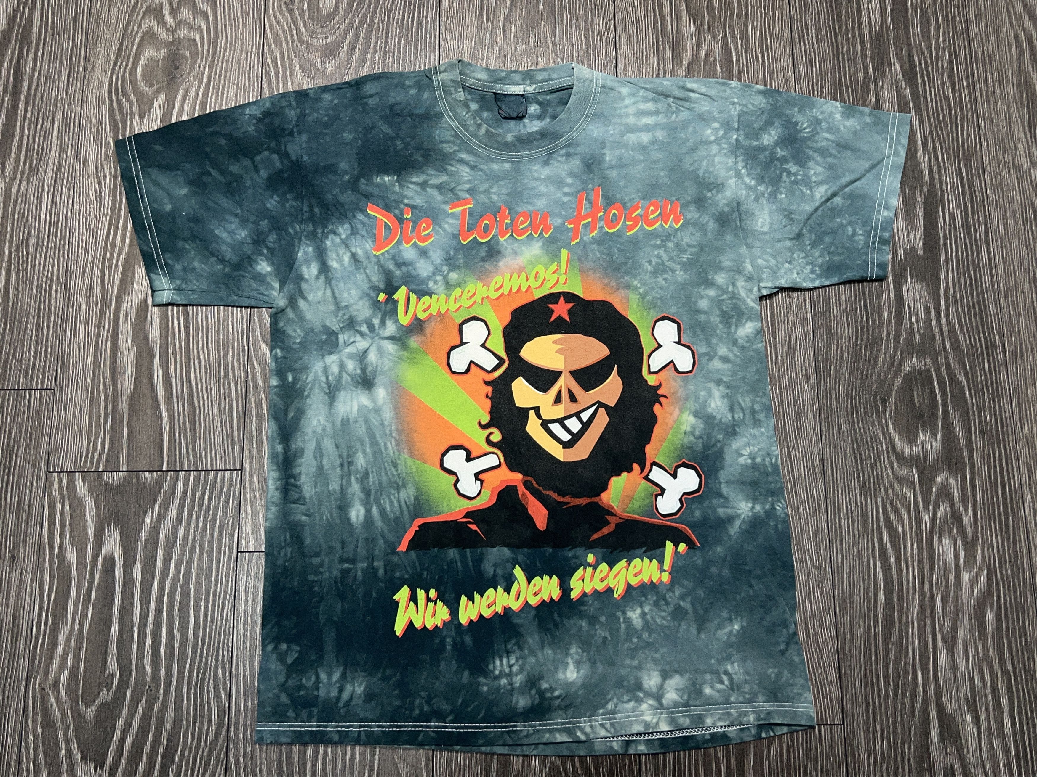 Vintage Die Toten Hosen Wir Werden Siegen Rock Band Cotton Tee Size US L / EU 52-54 / 3 - 1 Thumbnail