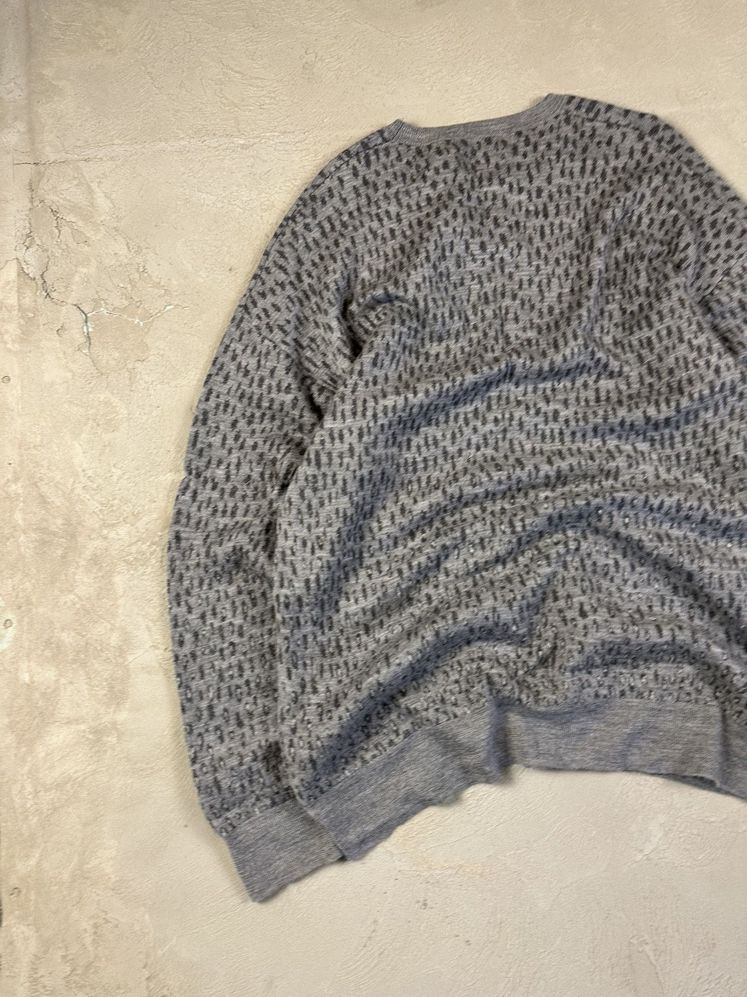 Allsaints Merino Wool Leopard Boxy Knit Sweater